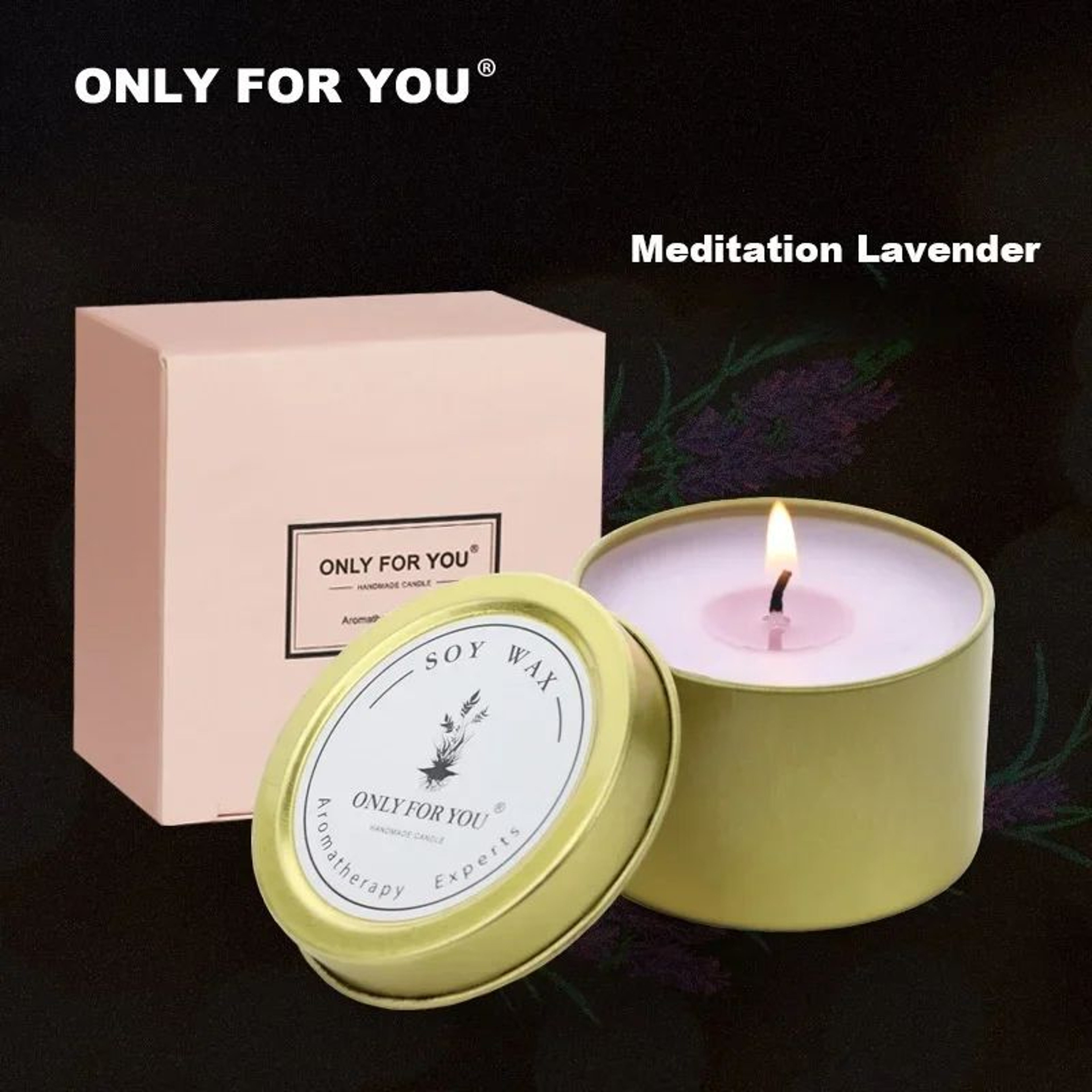 Romantic Transparent Aromatherapy Candle Jar For Home Decor And Gifts 4