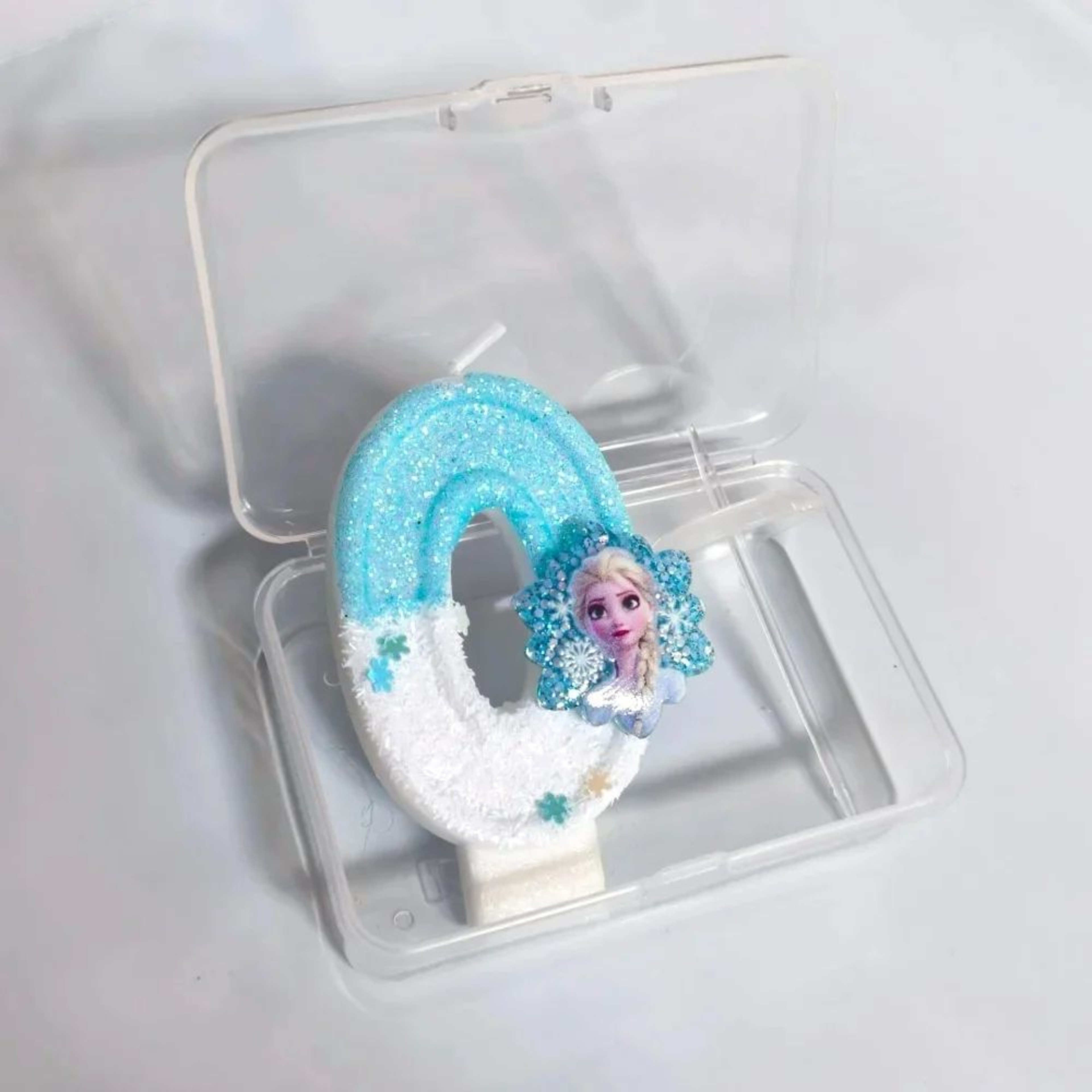 Frozen Cartoon Number Birthday Cake Candle 5