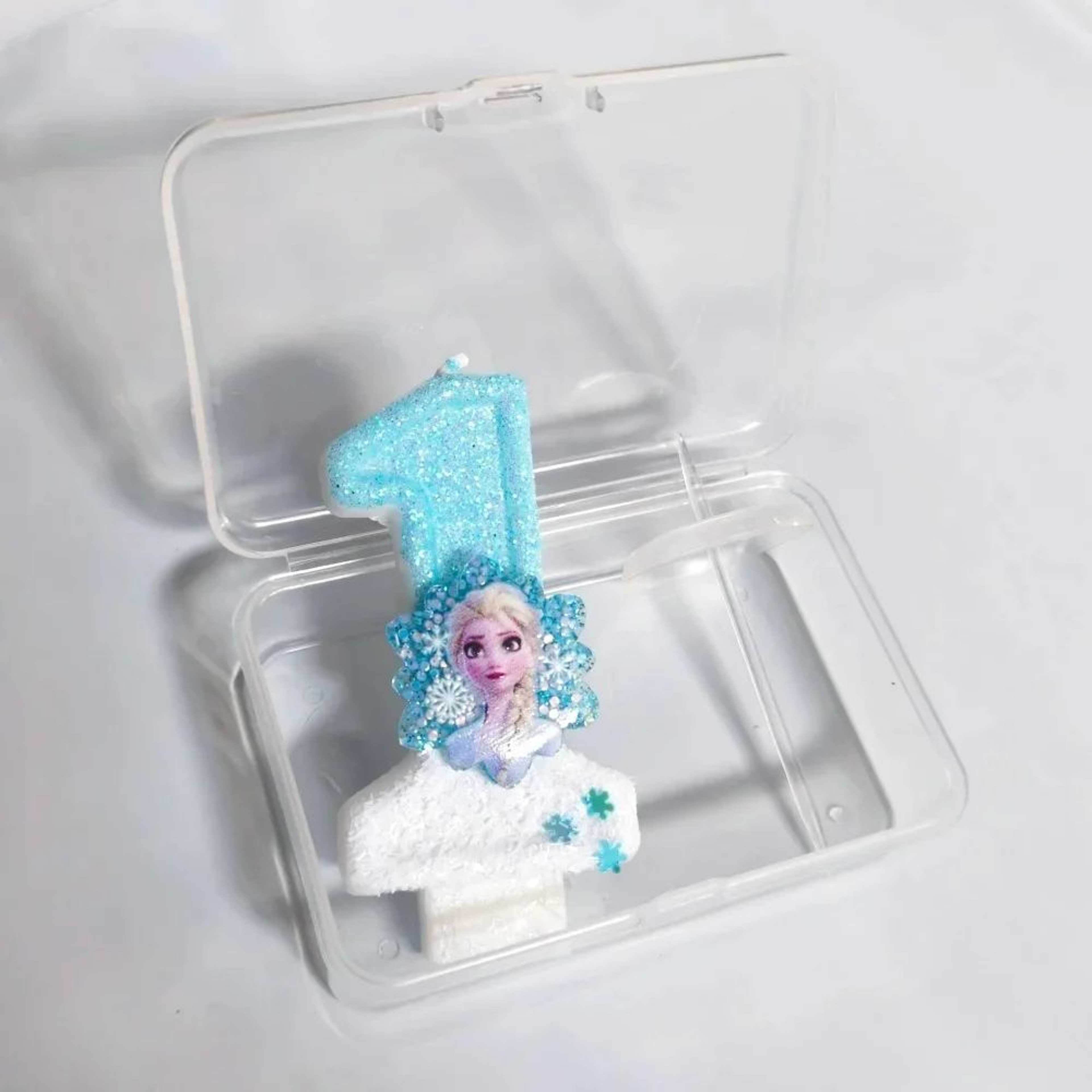 Frozen Cartoon Number Birthday Cake Candle 6