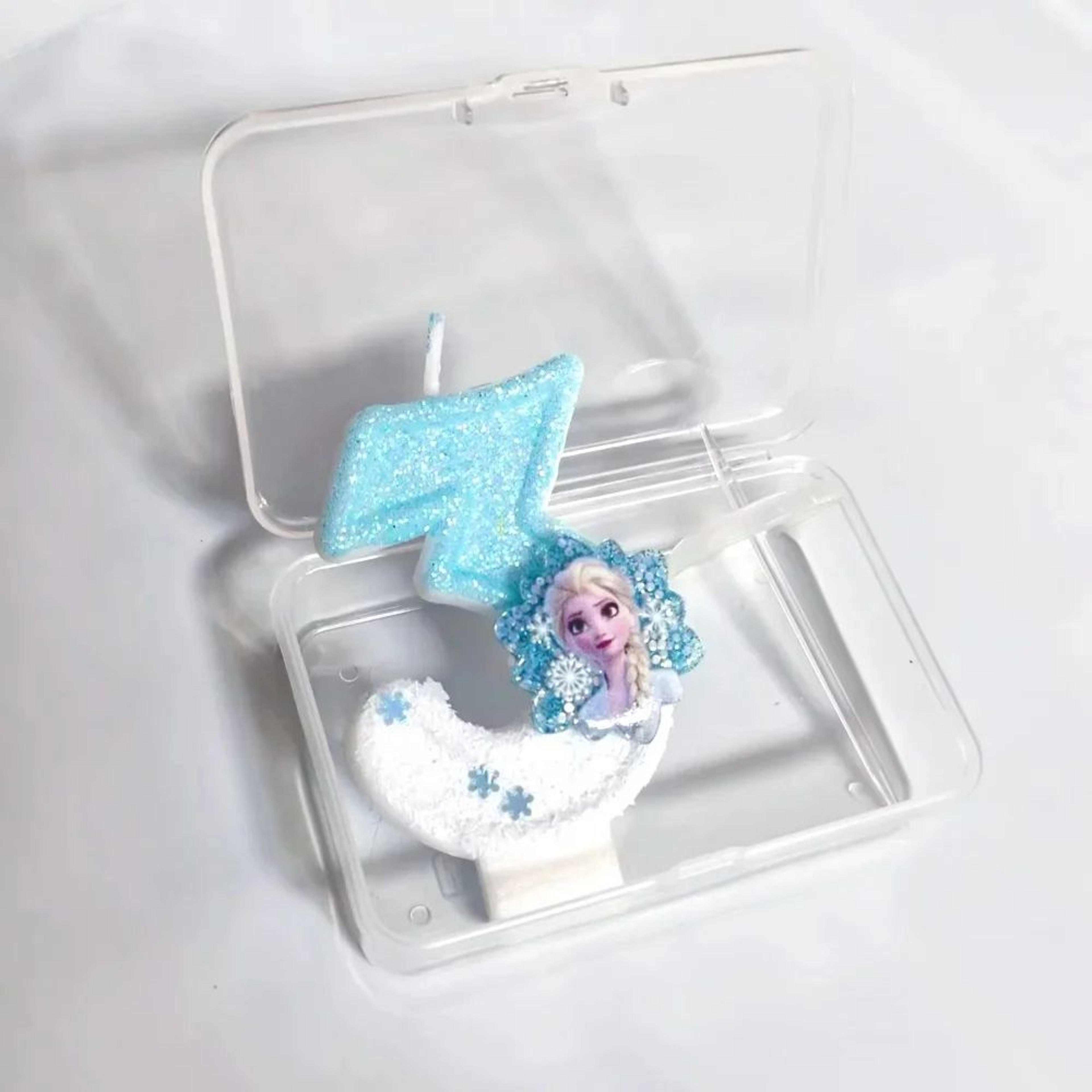 Frozen Cartoon Number Birthday Cake Candle 8