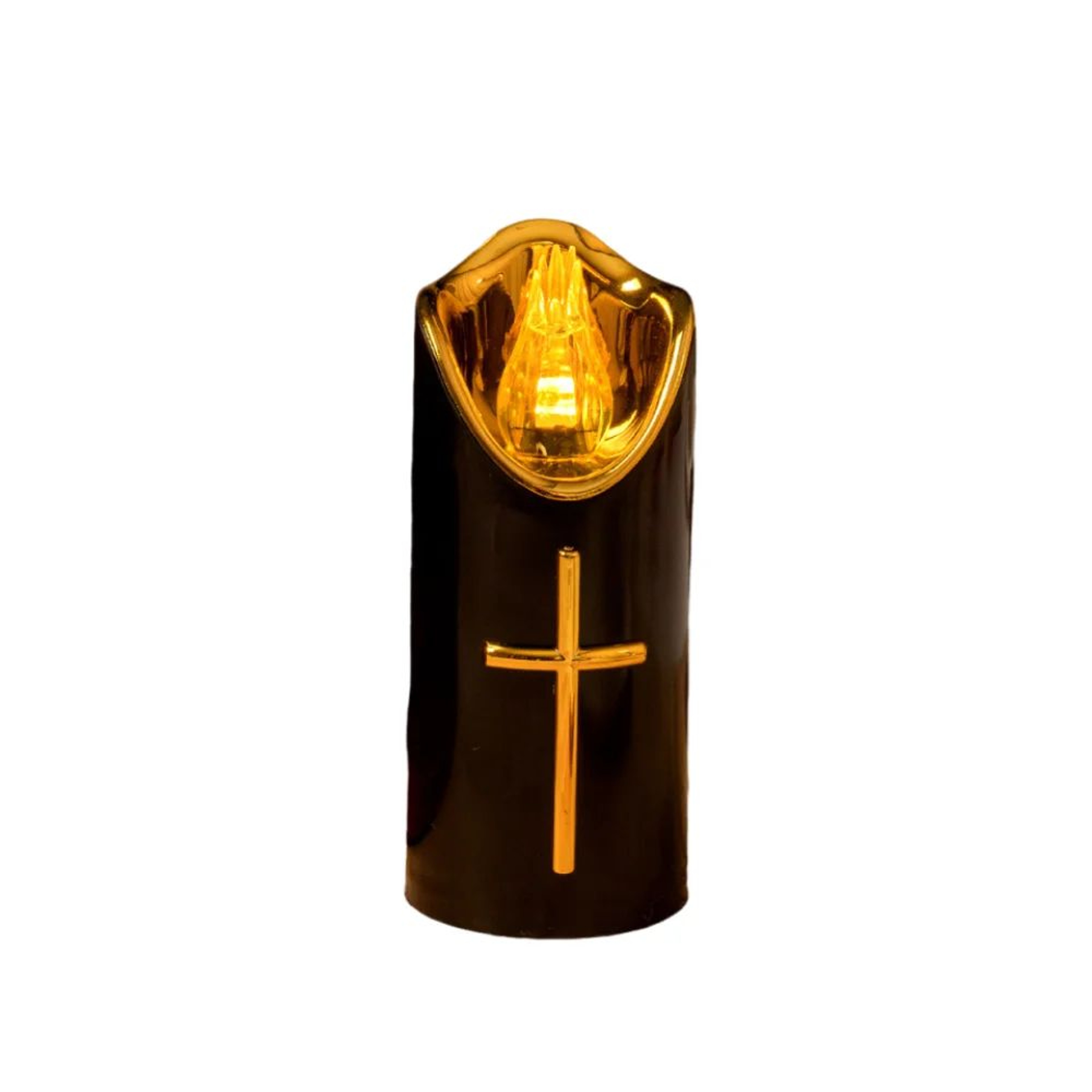 Reusable Christian Cross LED Flameless Candle 6