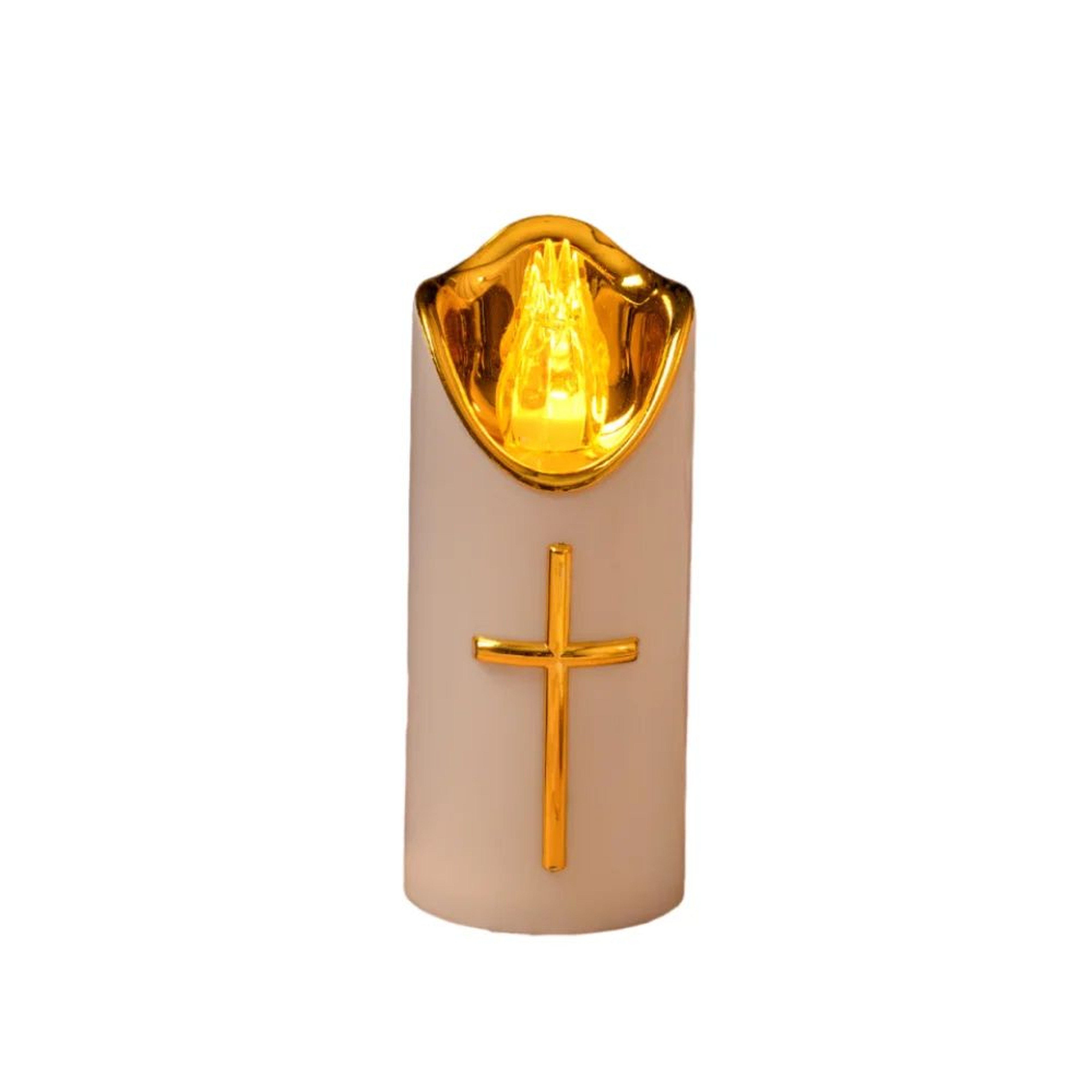 Reusable Christian Cross LED Flameless Candle 7