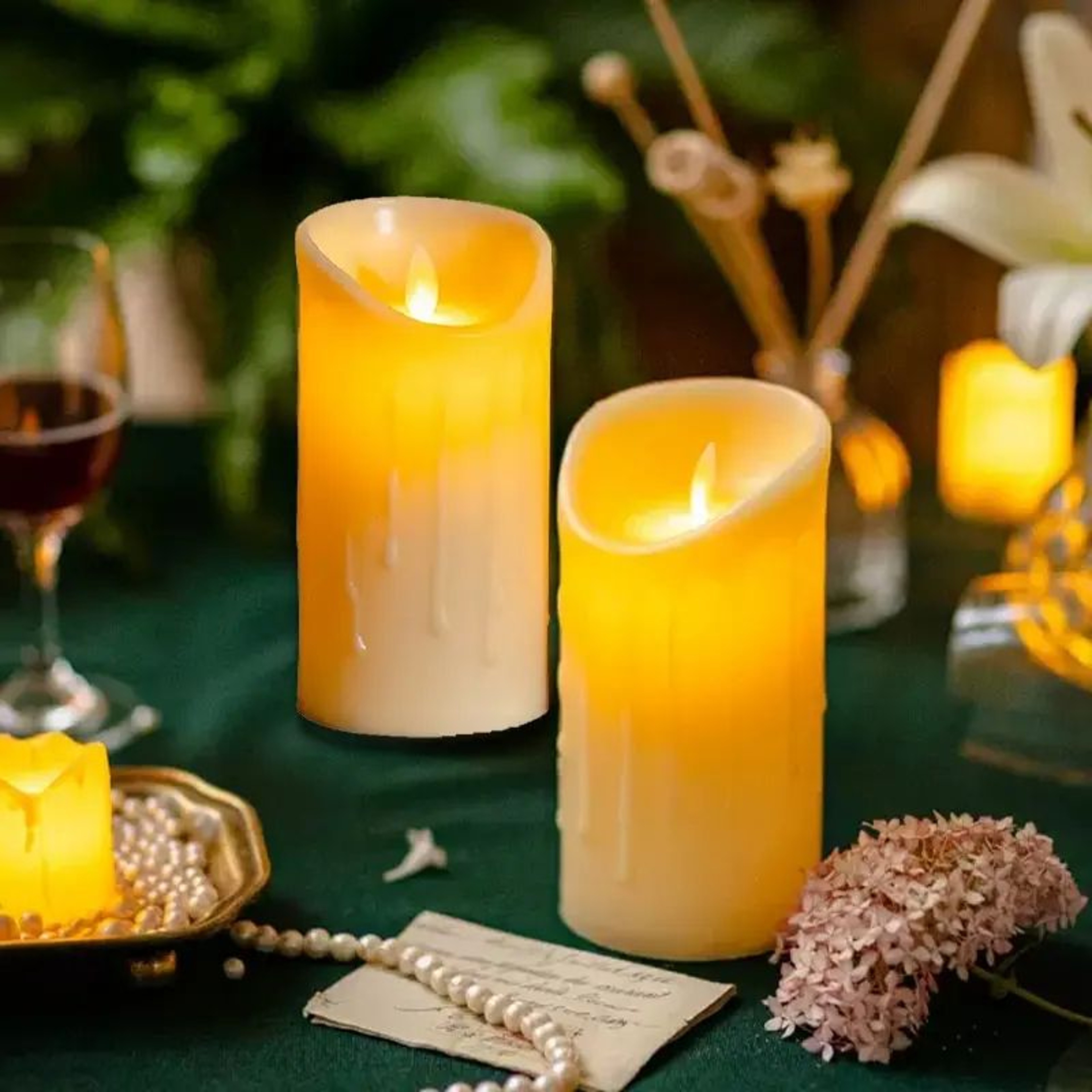 LED Flameless Electronic Candle For Home And Party Decor 1