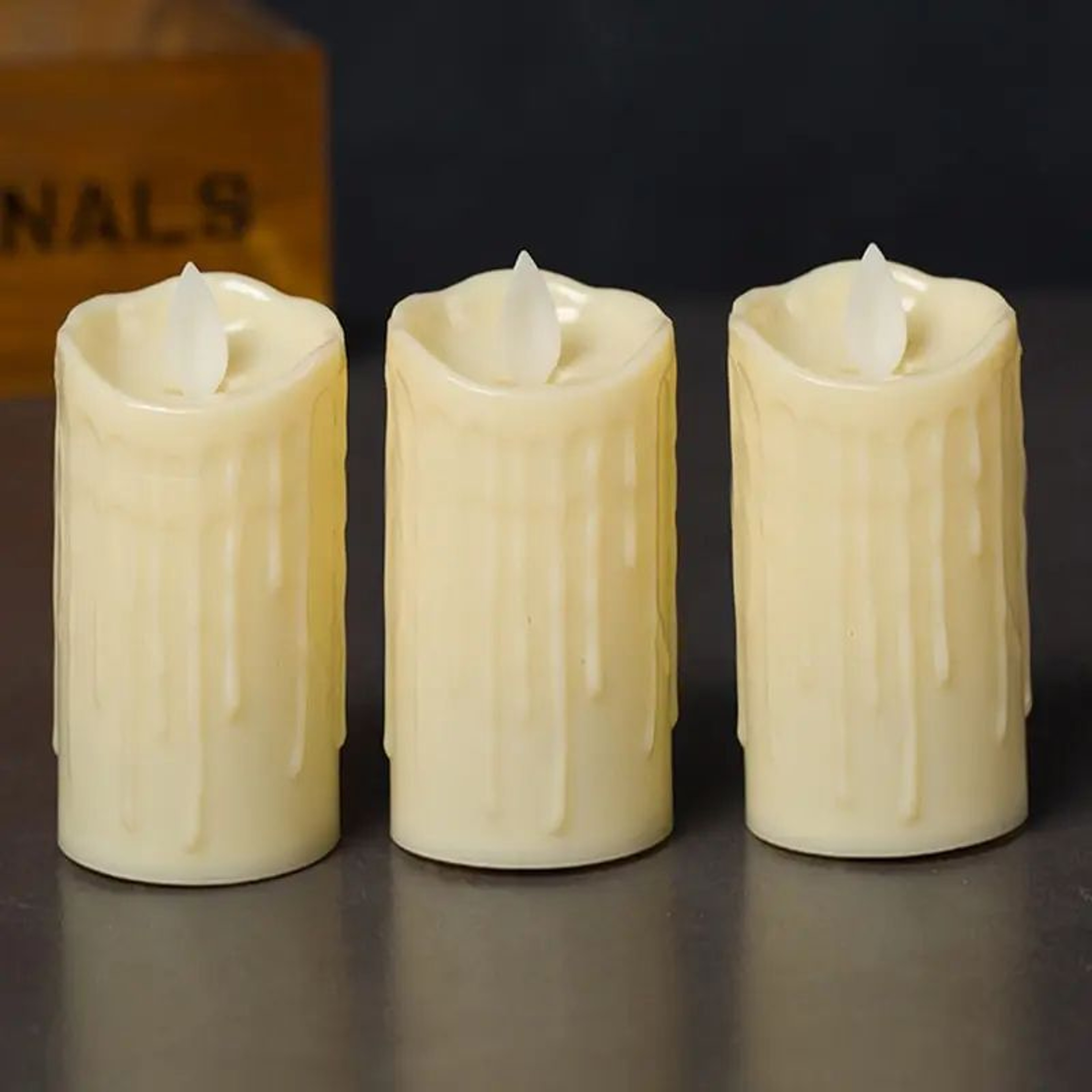 LED Flameless Electronic Candle For Home And Party Decor 3