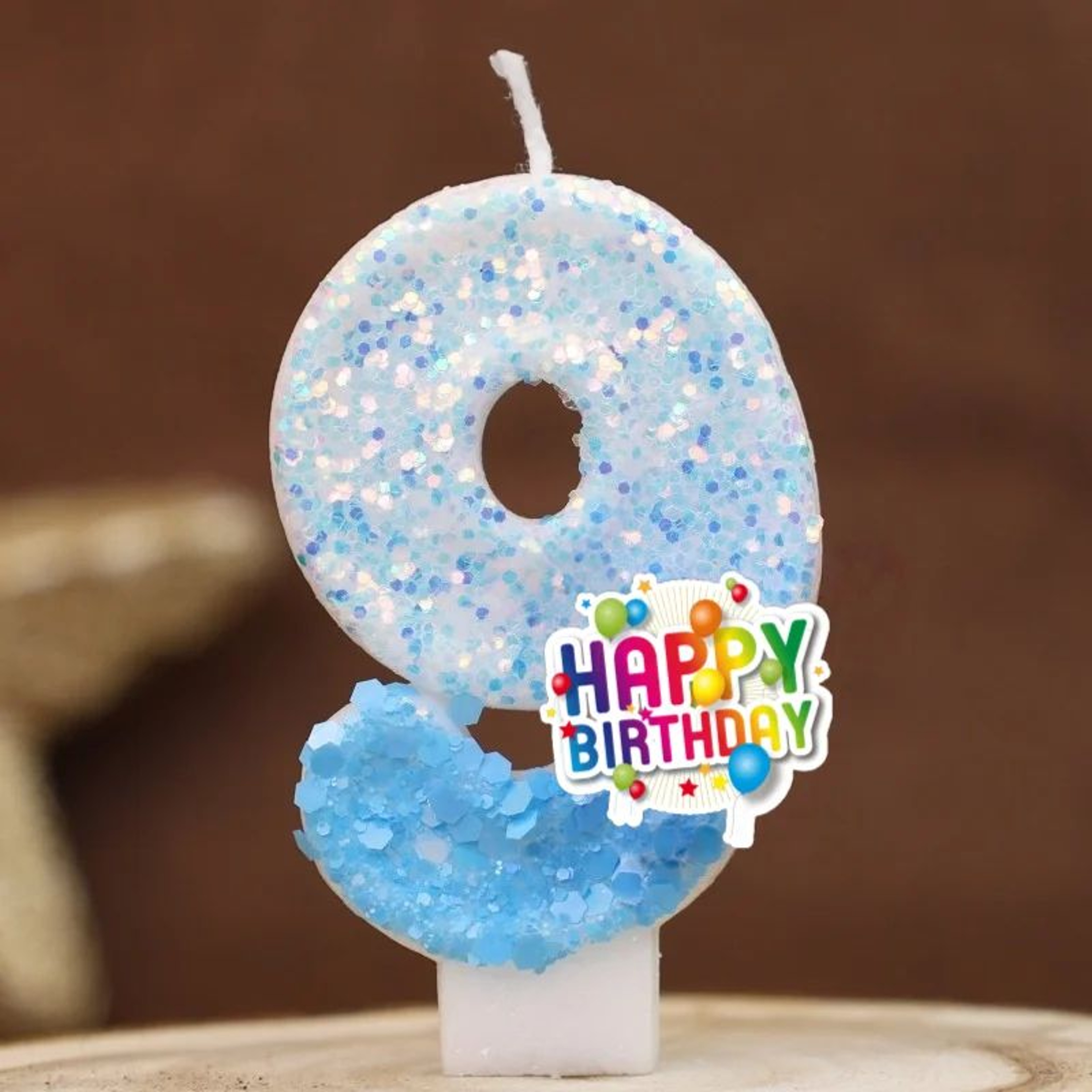 Colorful Number Birthday Cake Candle 0 To 9 Party Topper 10