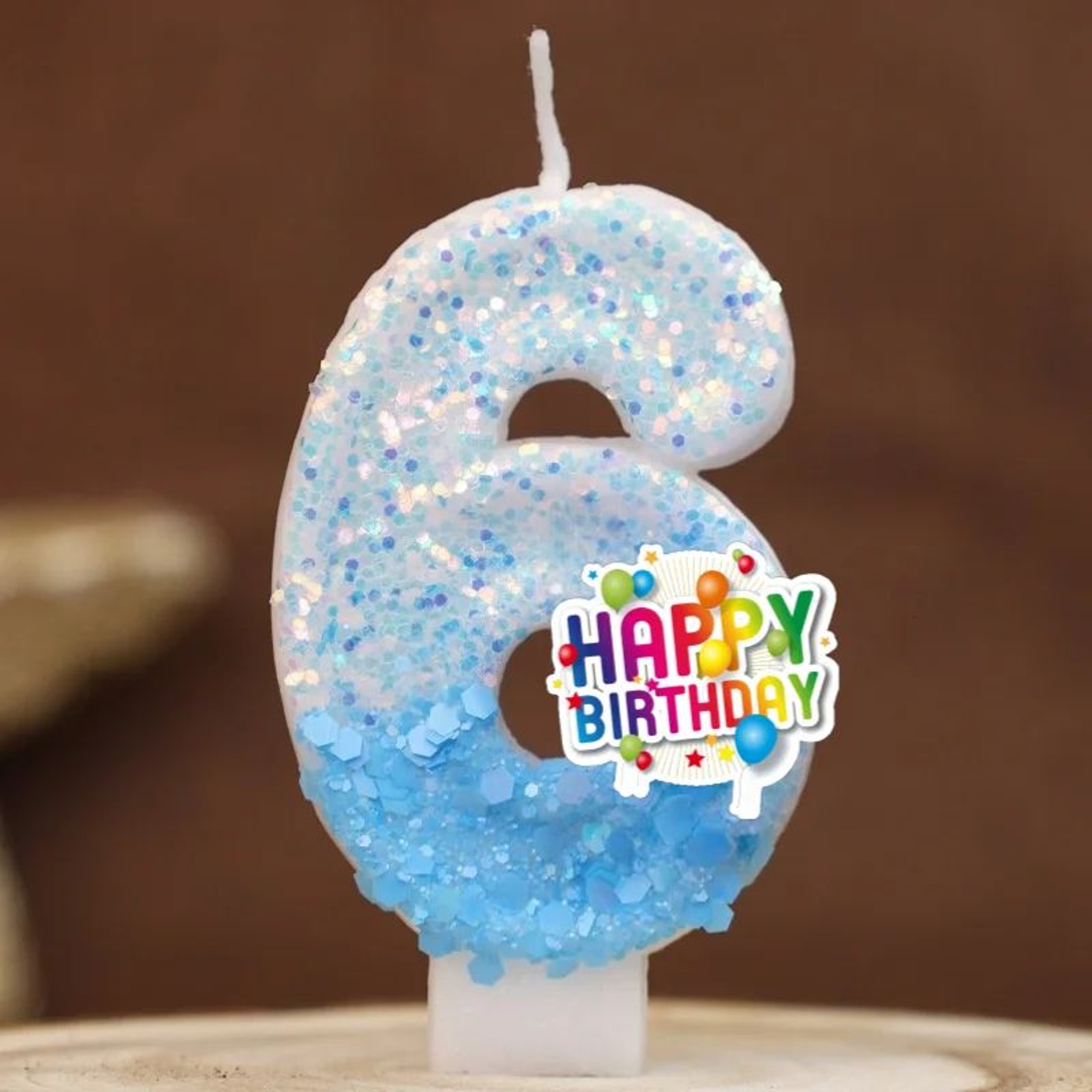 Colorful Number Birthday Cake Candle 0 To 9 Party Topper 7