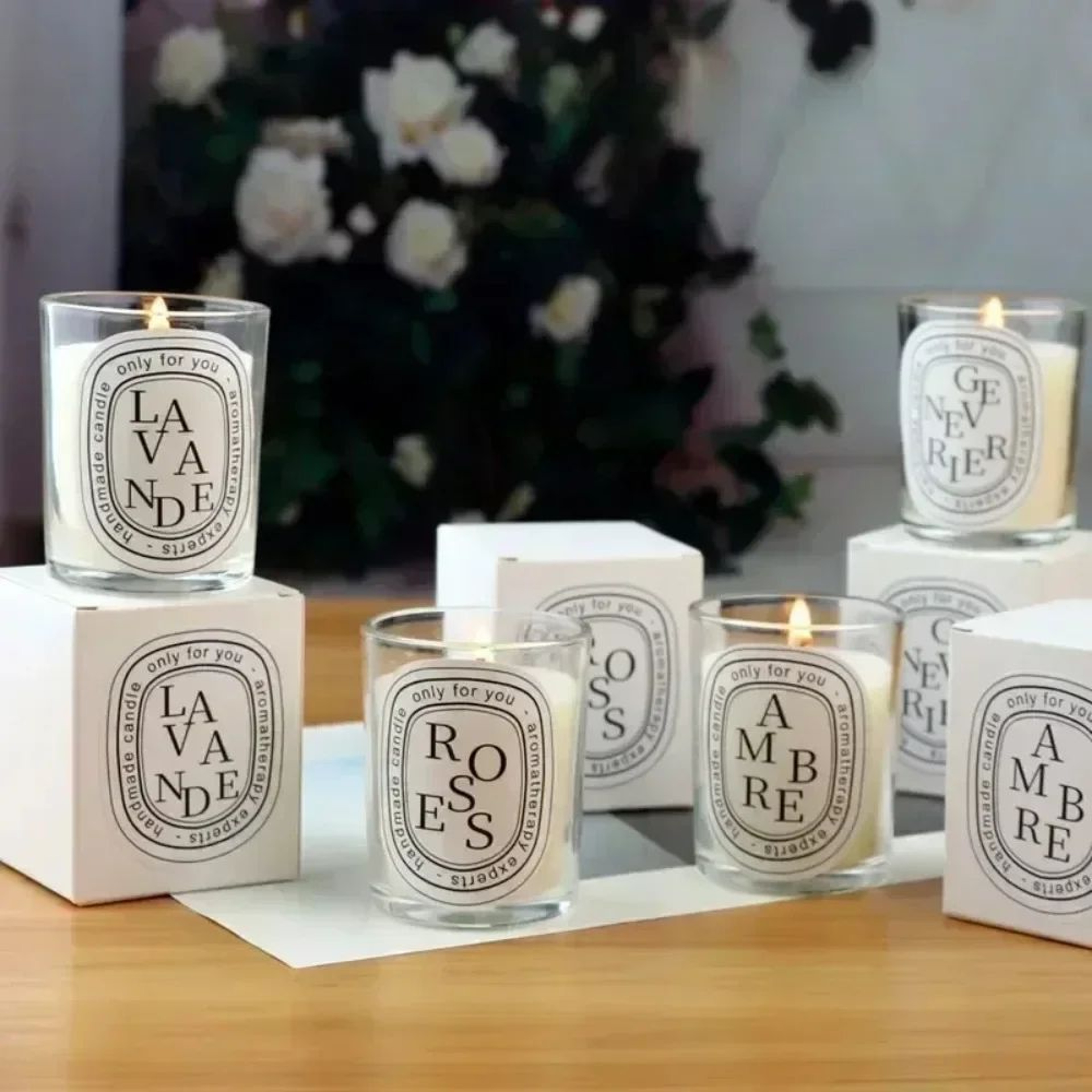 Transparent Scented Candle Jar For Home And Wedding Decor 1