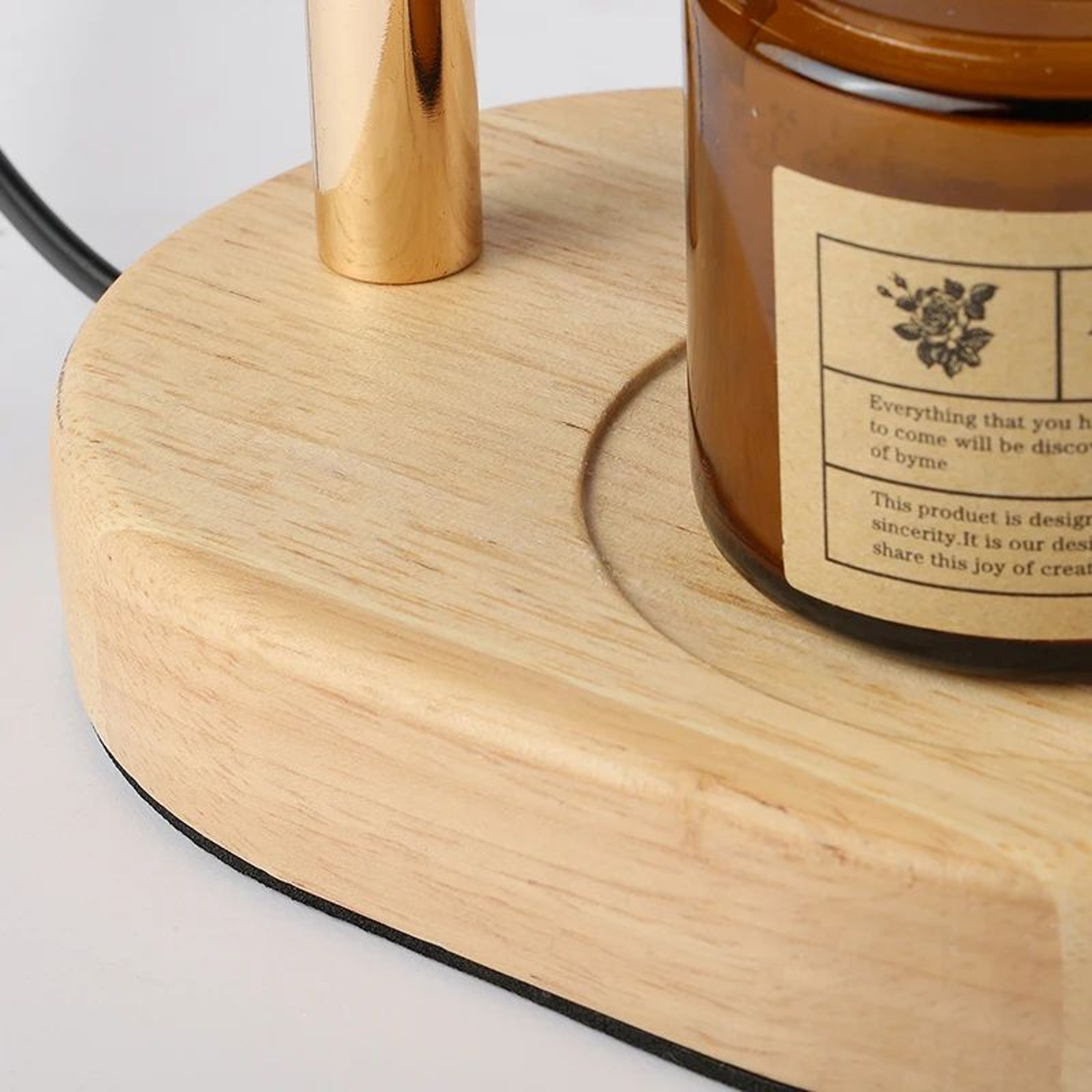 50W Dimmable Candle Warmer Lamp With Timer And Adjustable Height 3