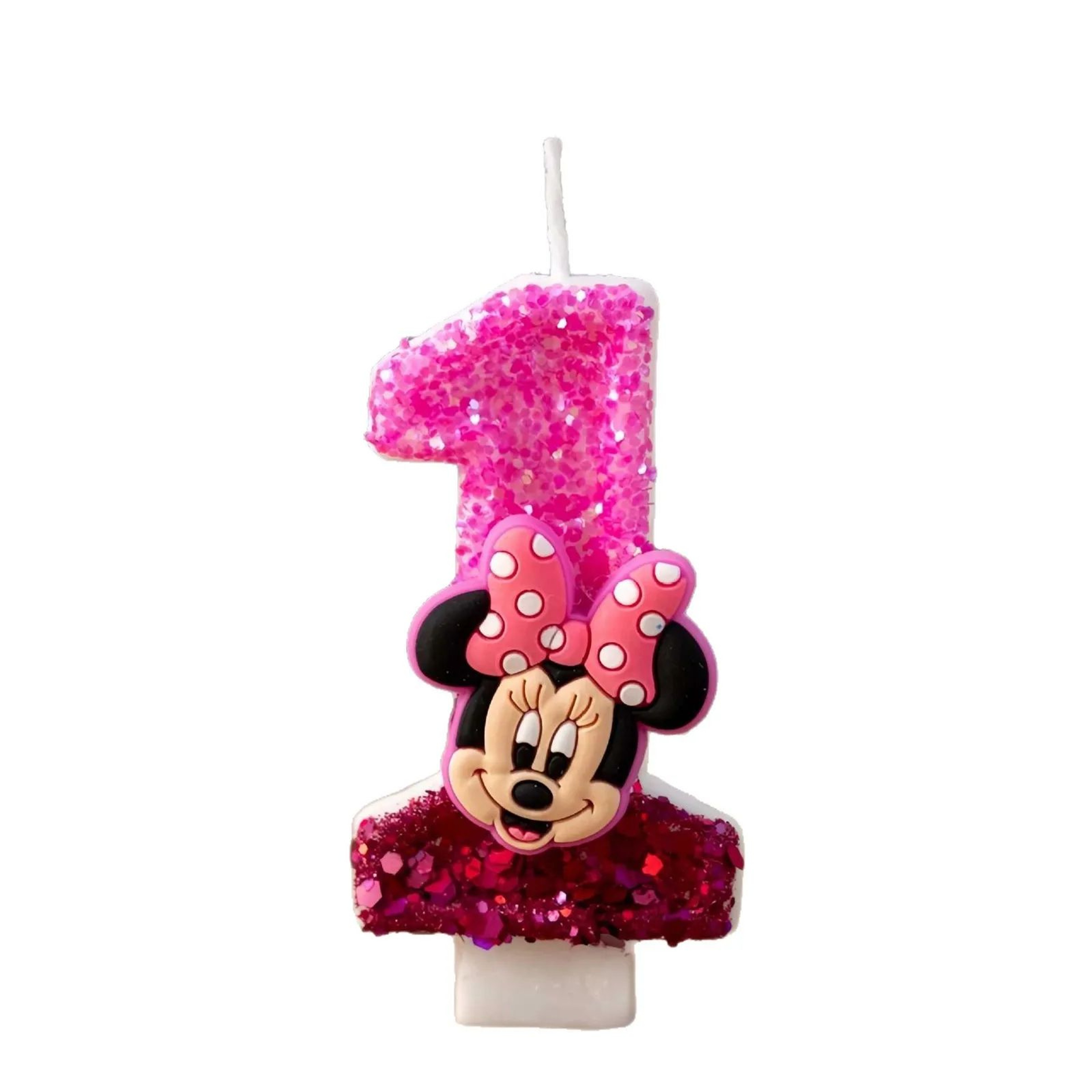 Cute Minnie Number Birthday Candle For Cake Decoration 4
