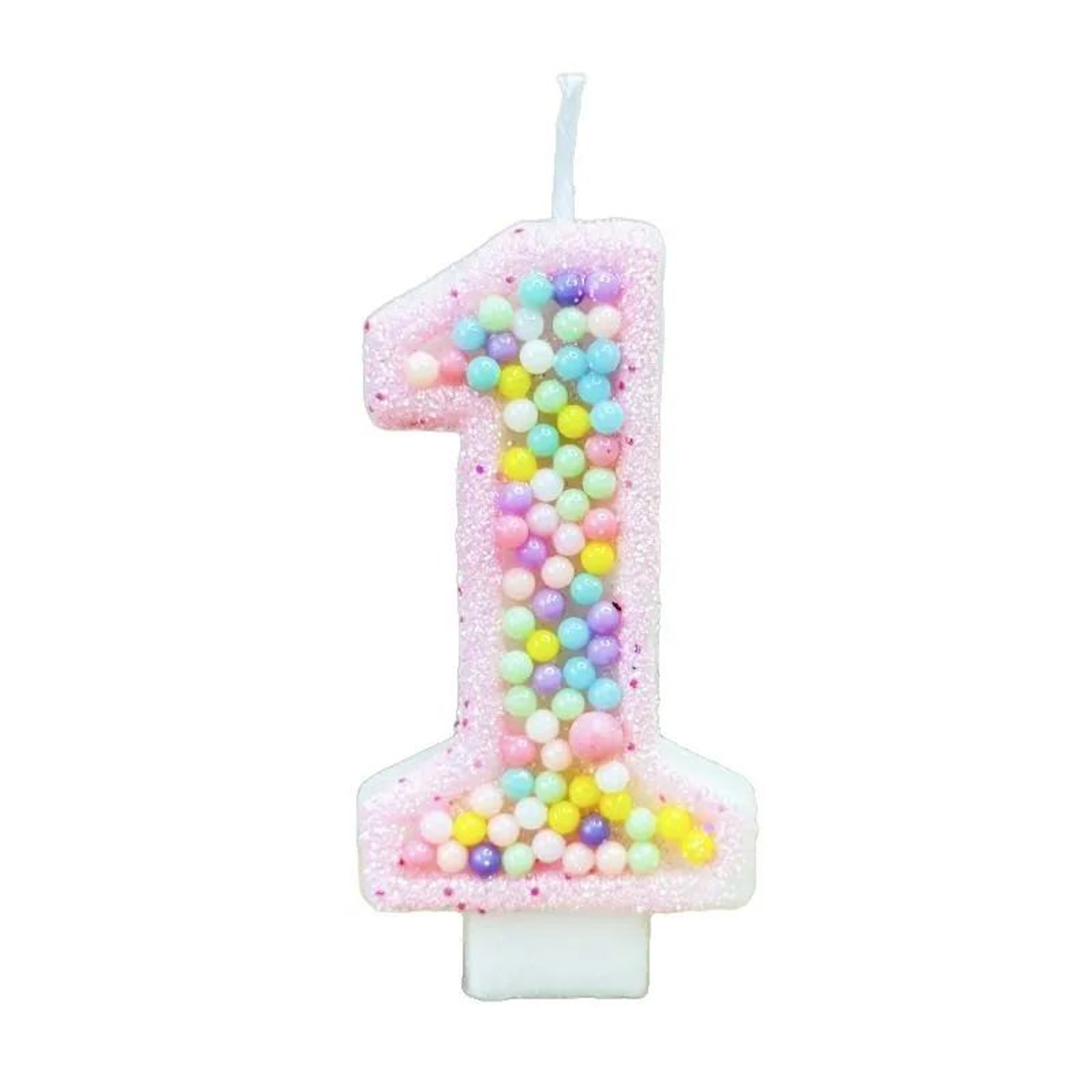 Macaron Number Birthday Cake Candle 5