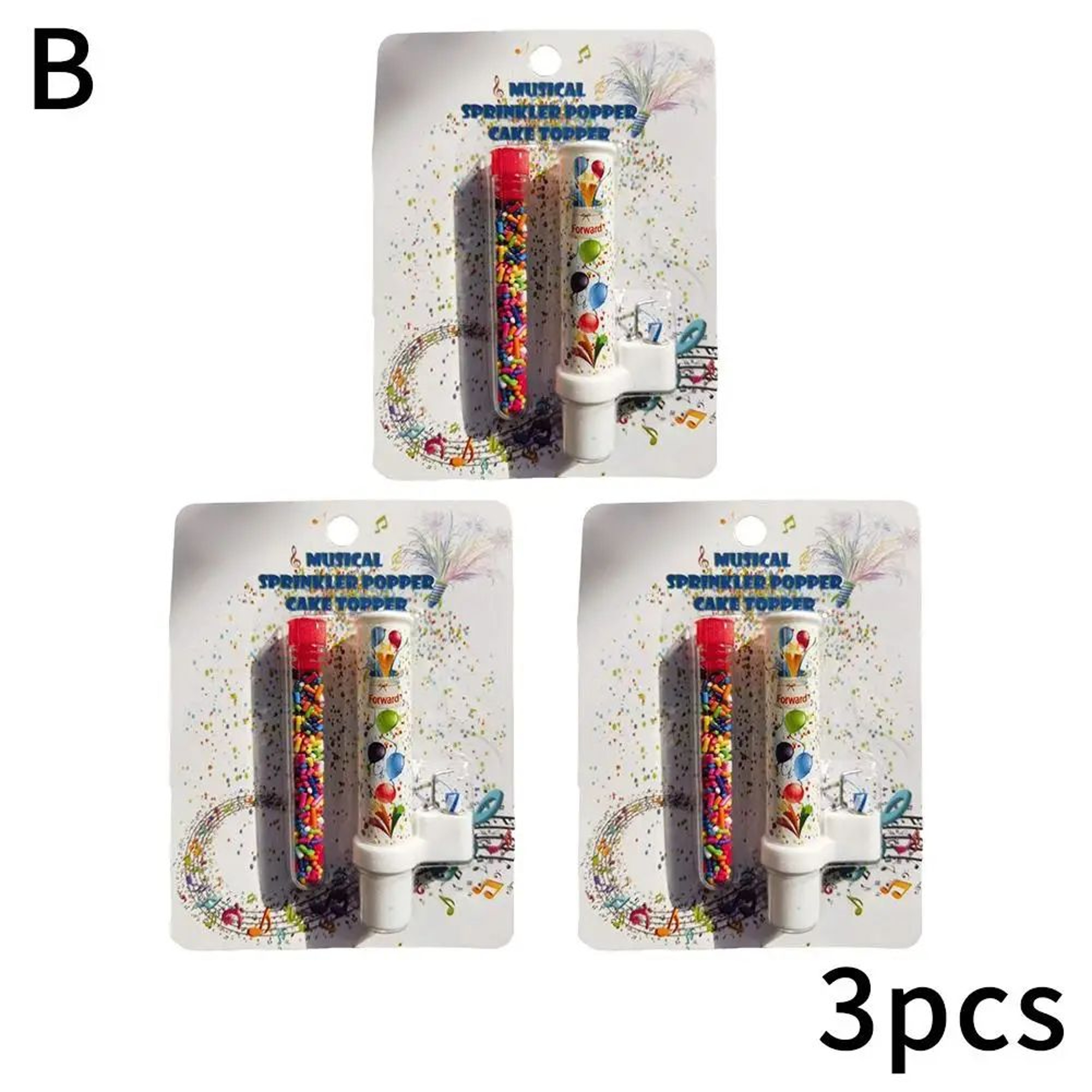 Surprise Happy Birthday Pop Up Candy Cake Candle 2