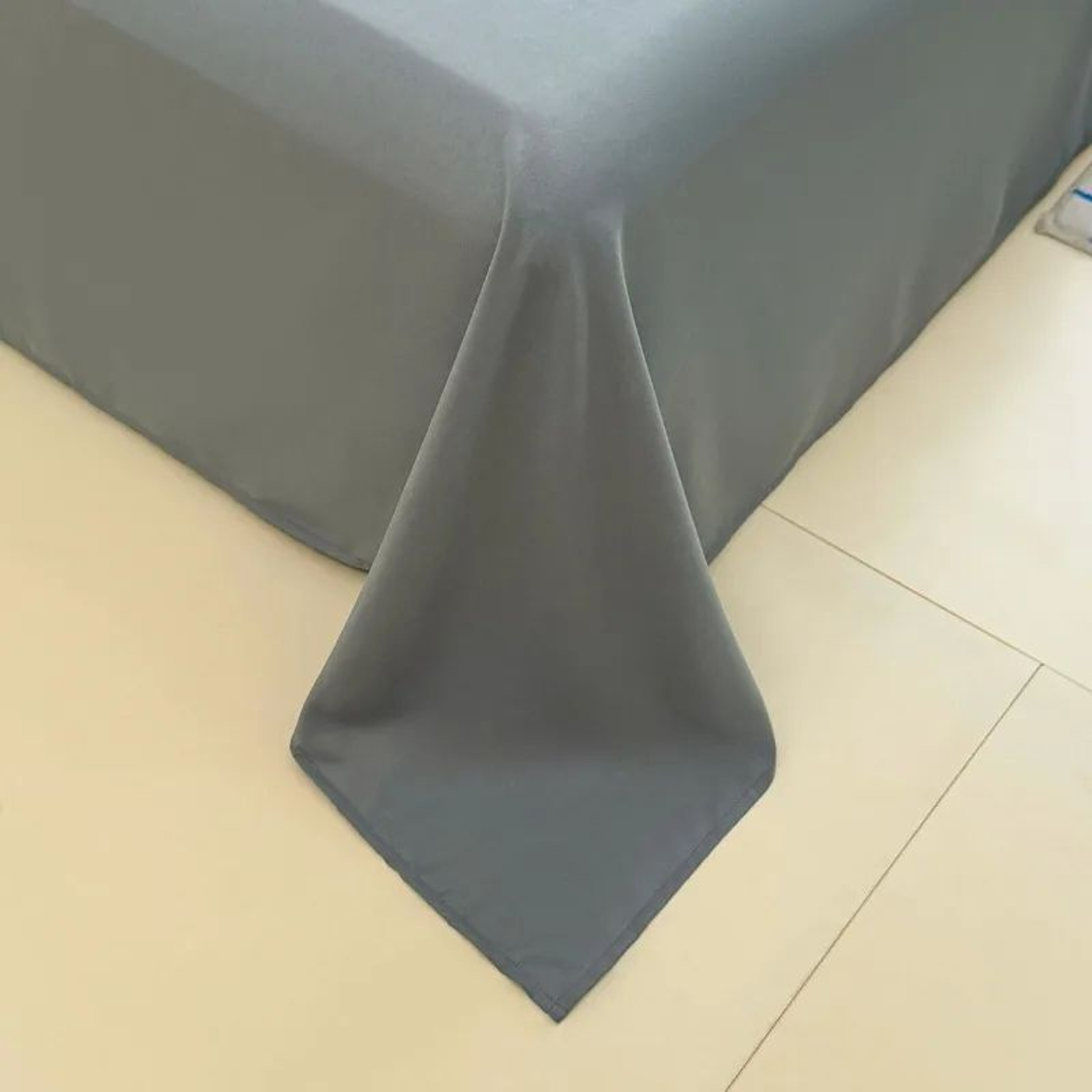 Soft Solid Color Flat Bedsheet For Single Double Queen And King Beds 5
