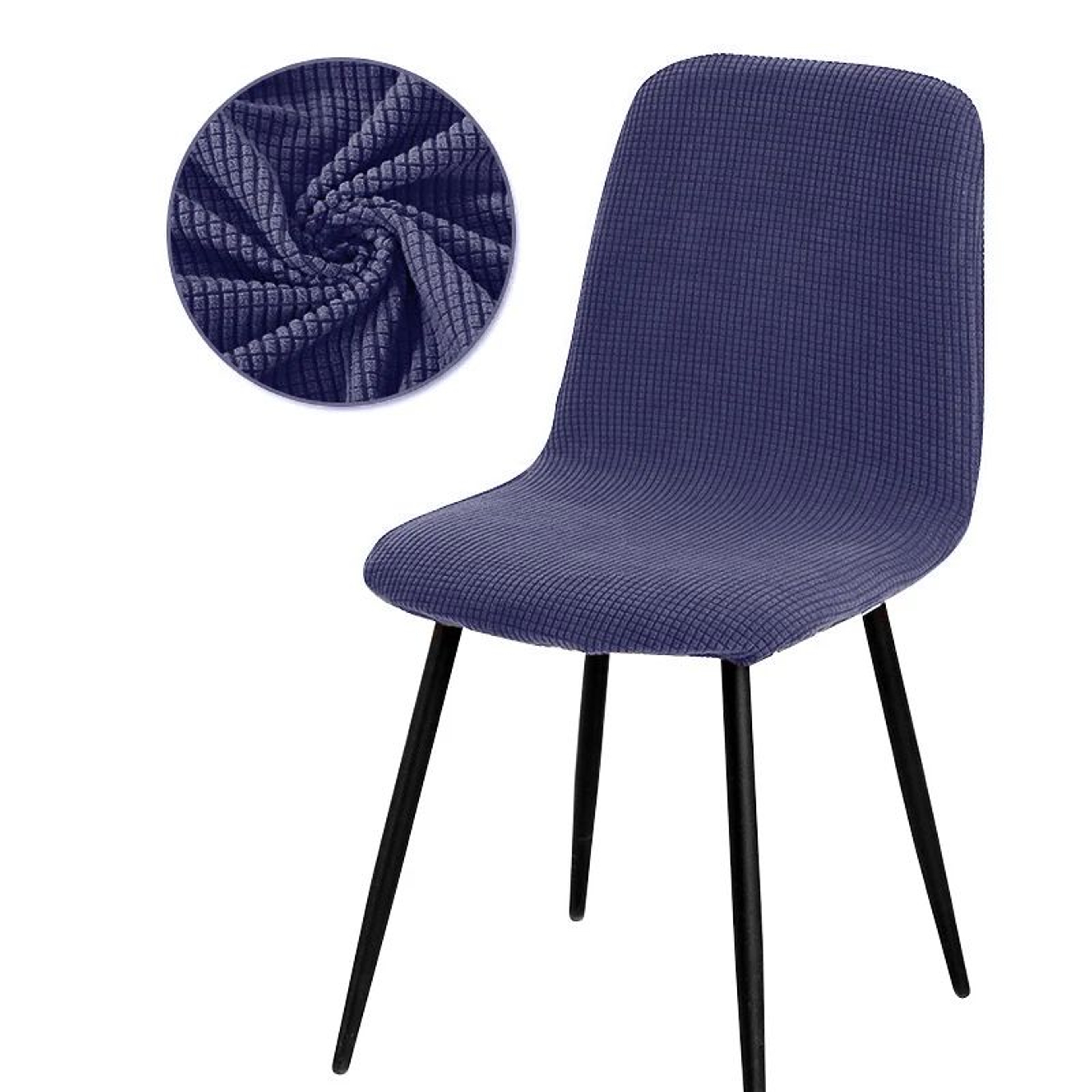 Modern Stretch Short Back Chair Cover 17