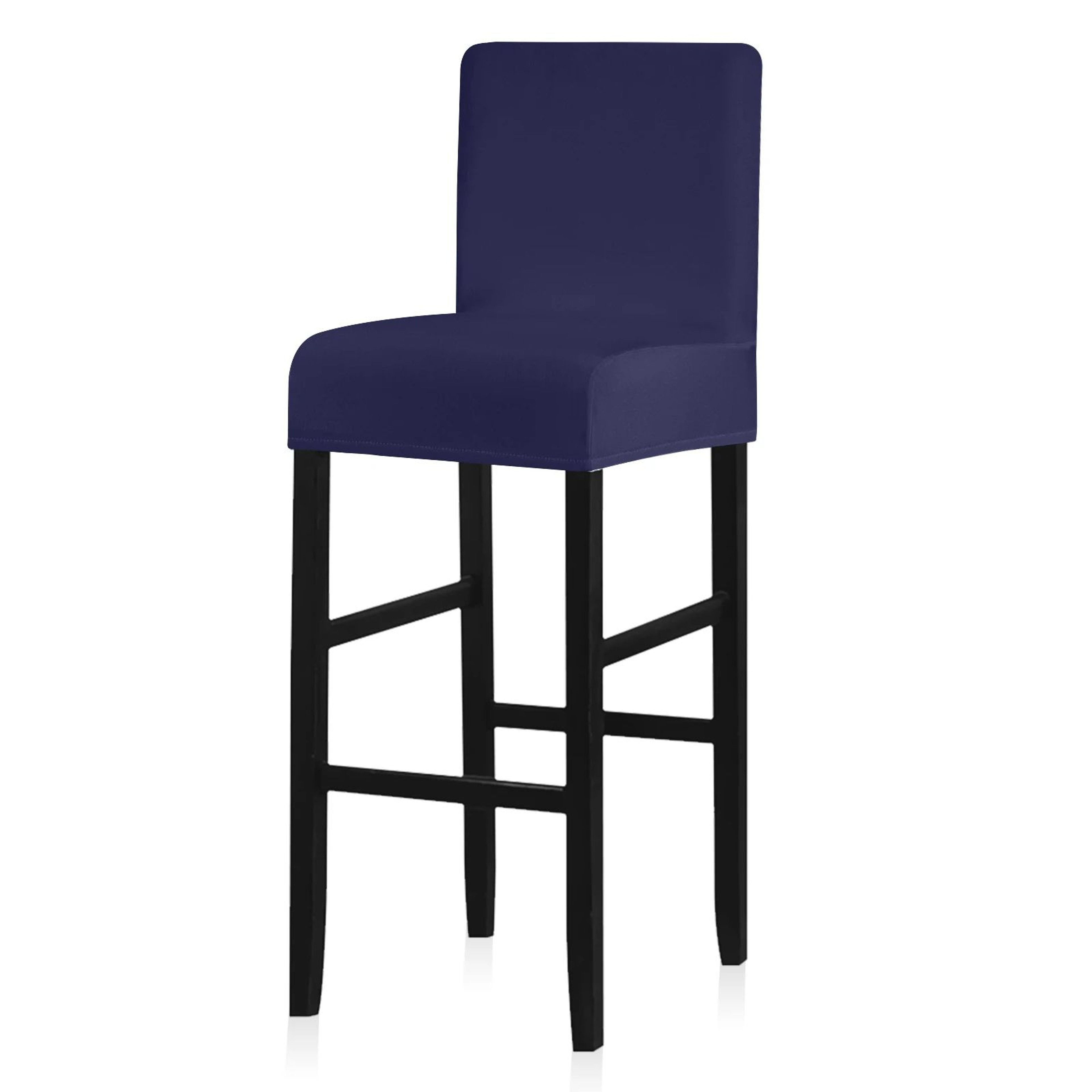 Waterproof Short Back Dining Chair Cover 13