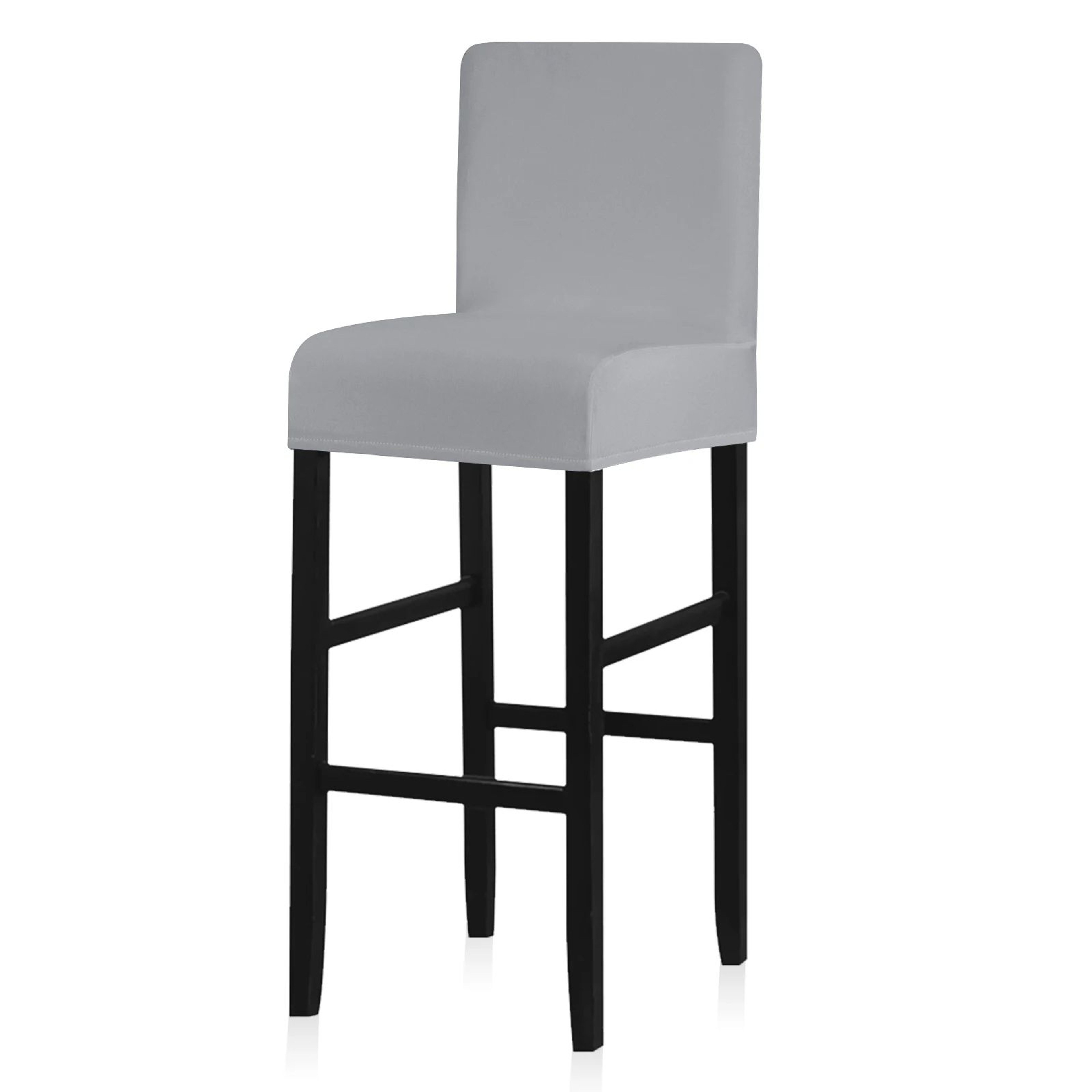 Waterproof Short Back Dining Chair Cover 12