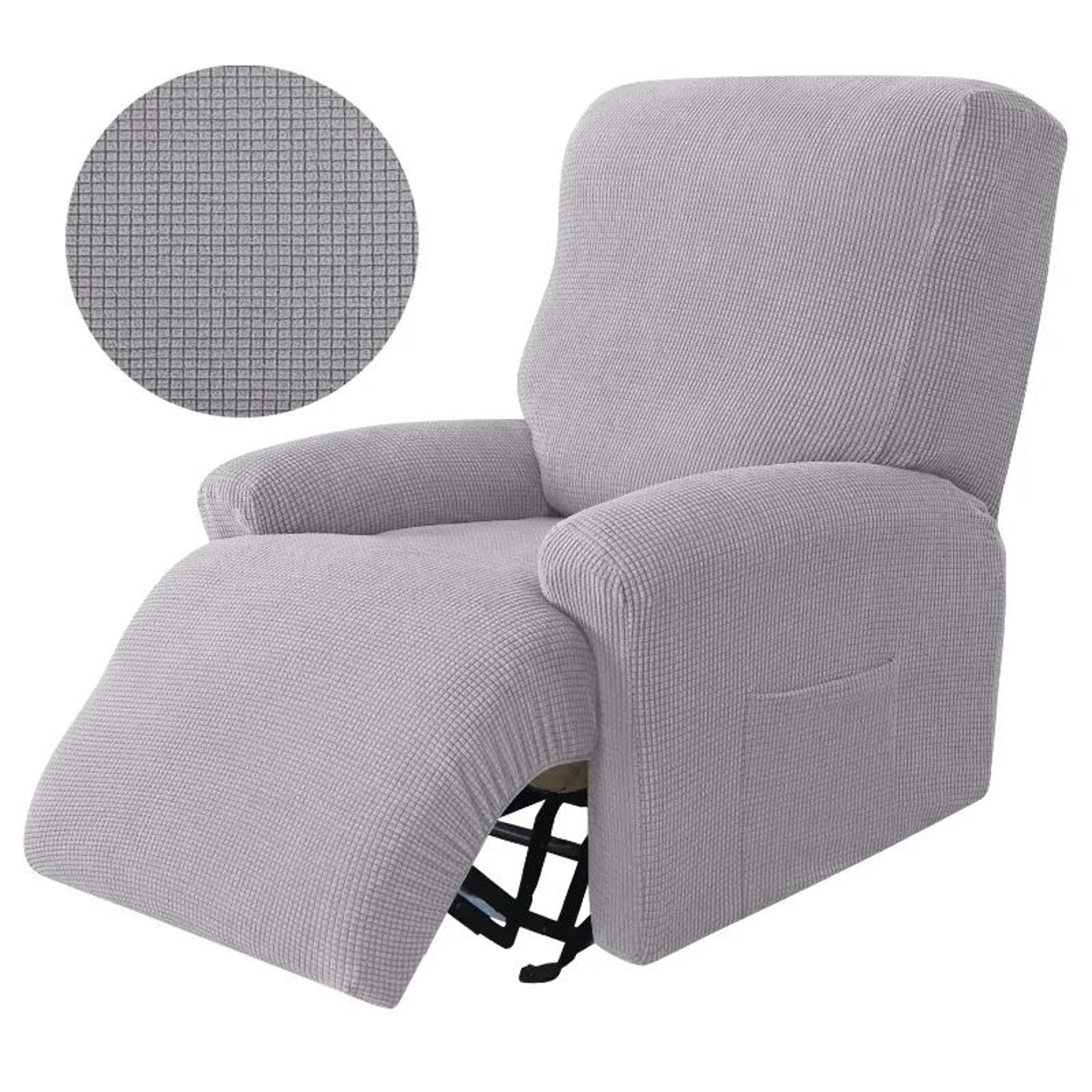 Thick Jacquard Stretch Recliner Chair Cover 7