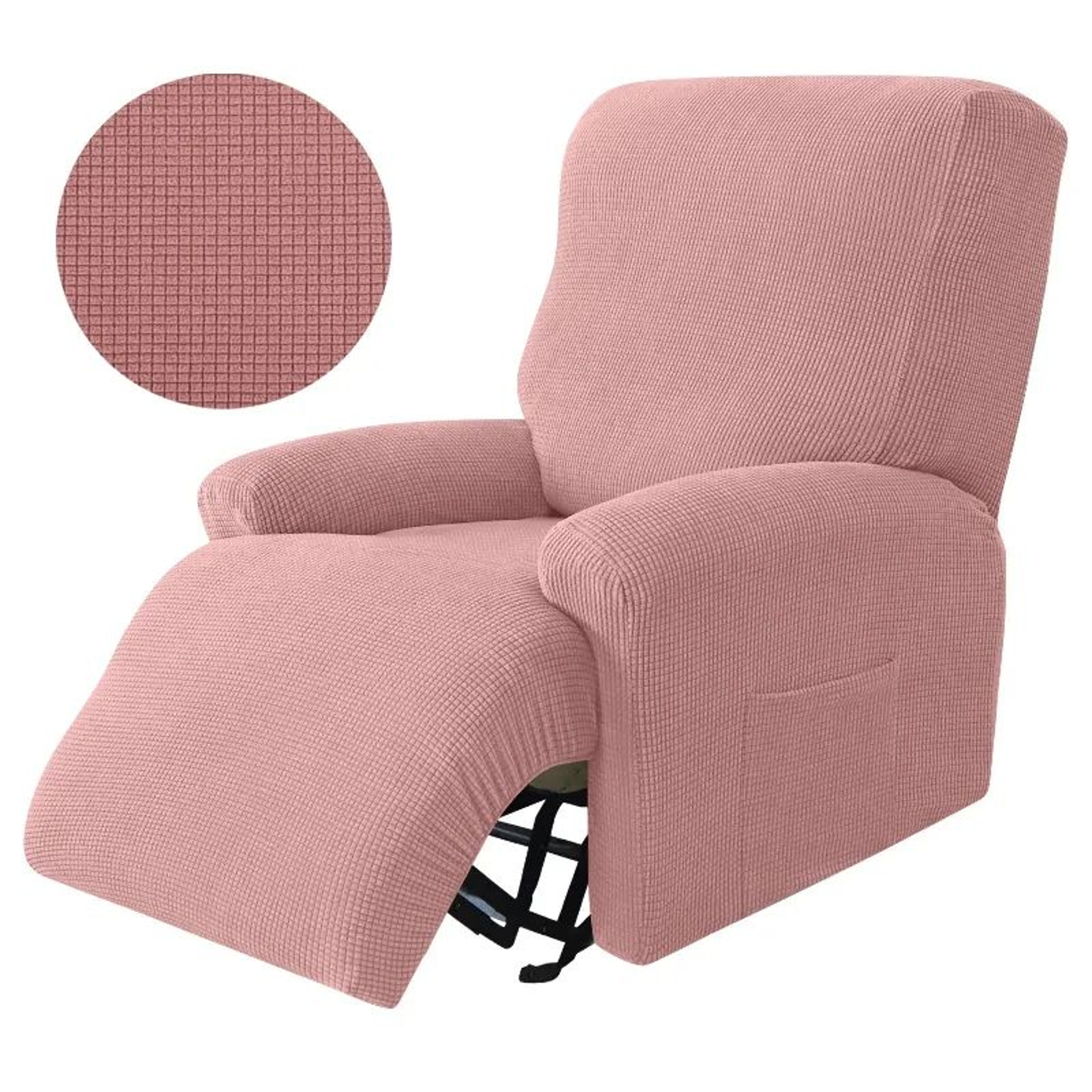 Thick Jacquard Stretch Recliner Chair Cover 6