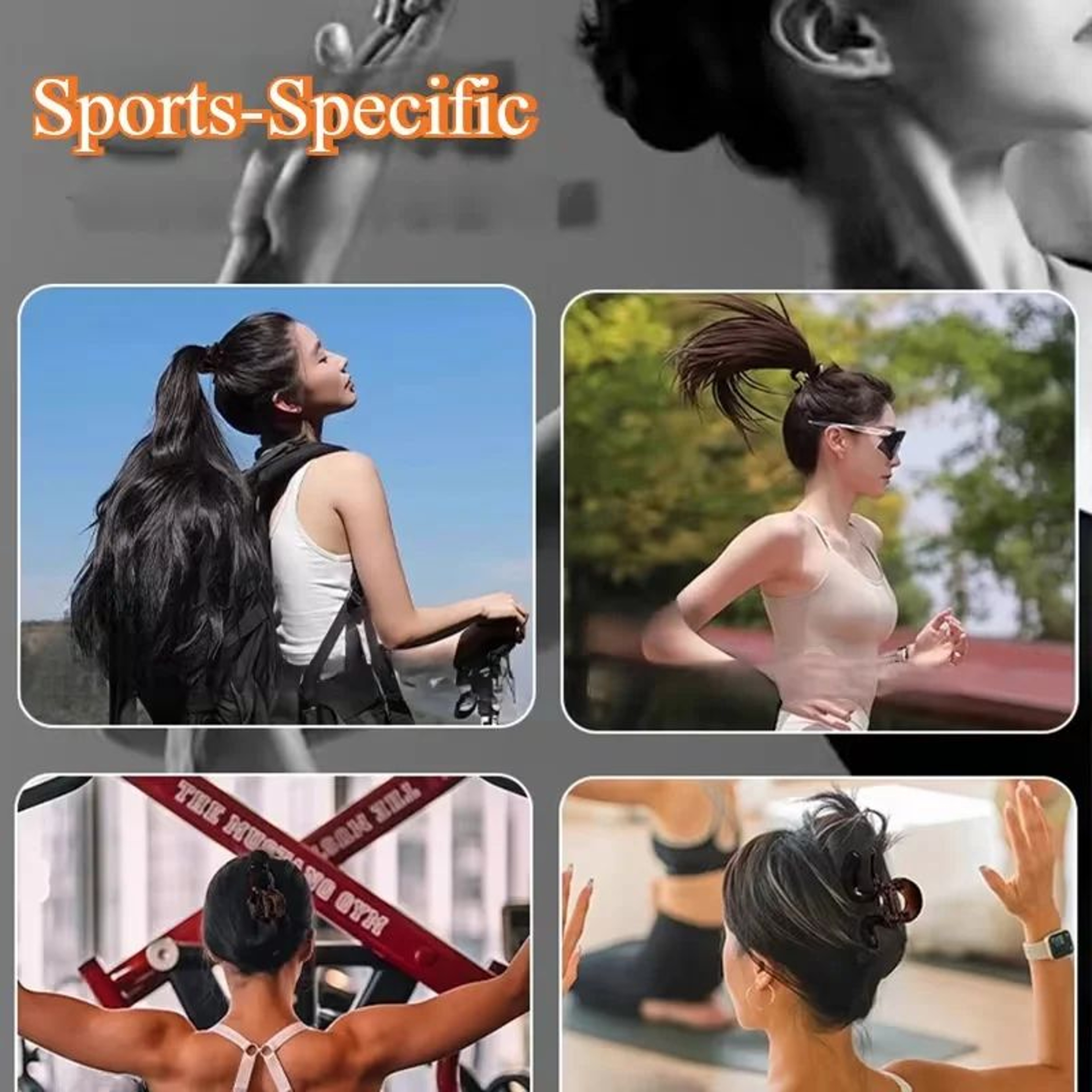 Elegant Curved Hairpins For High Ponytail Styling 2 Piece Set 4
