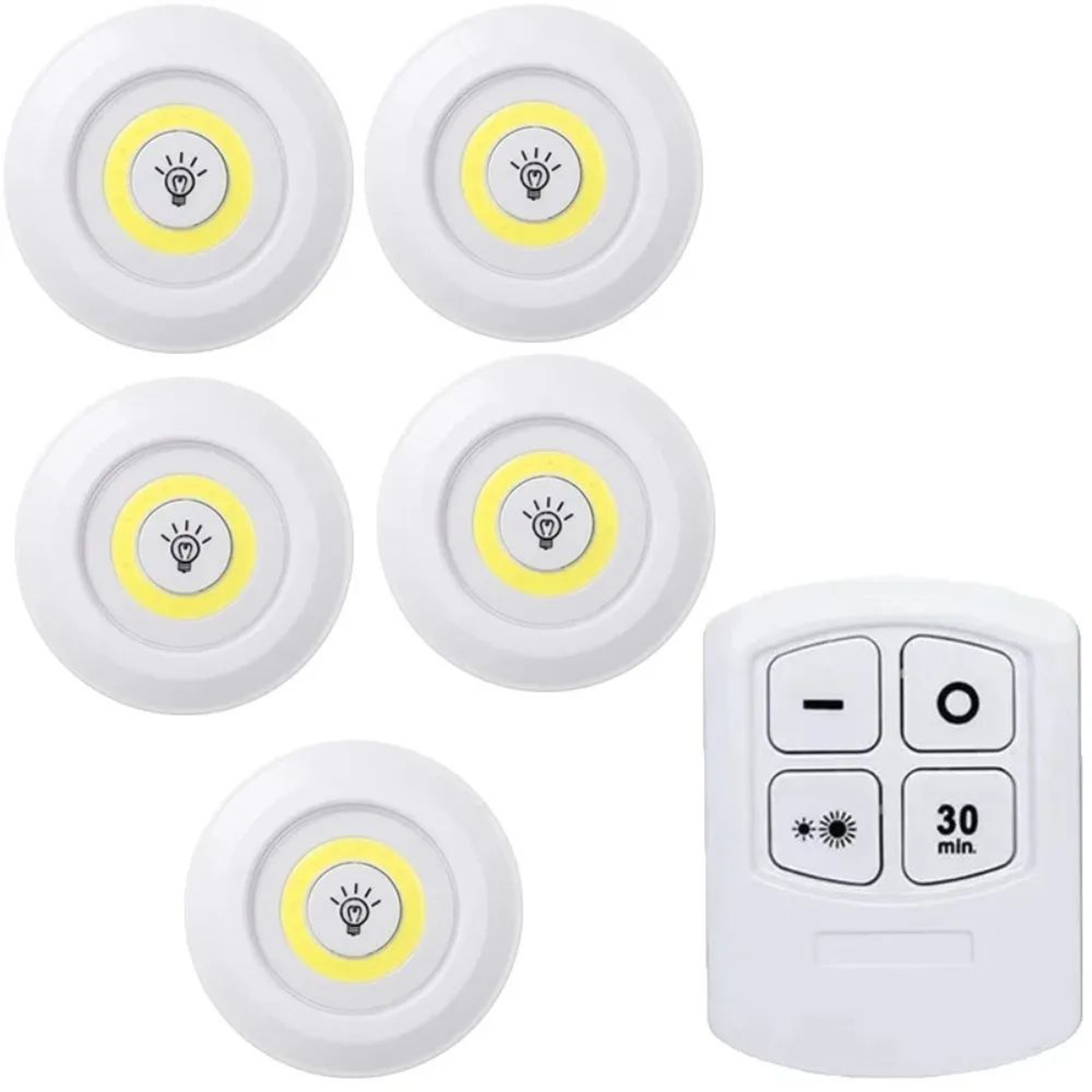 LED Under Cabinet Light With Remote Control For Closet And Wardrobe 12