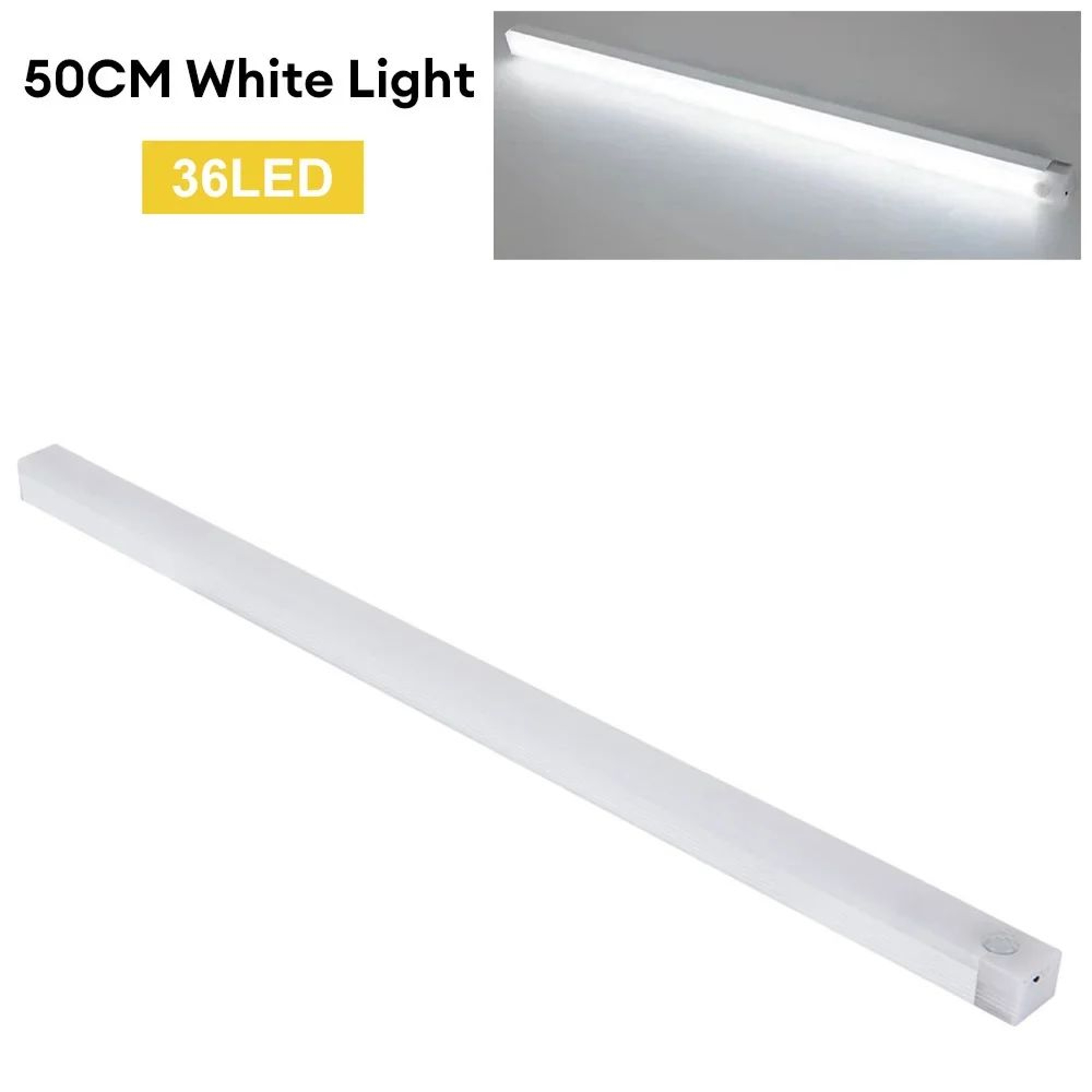 Rechargeable Motion Sensor LED Cabinet Light For Kitchen And Stairs Backlight 6