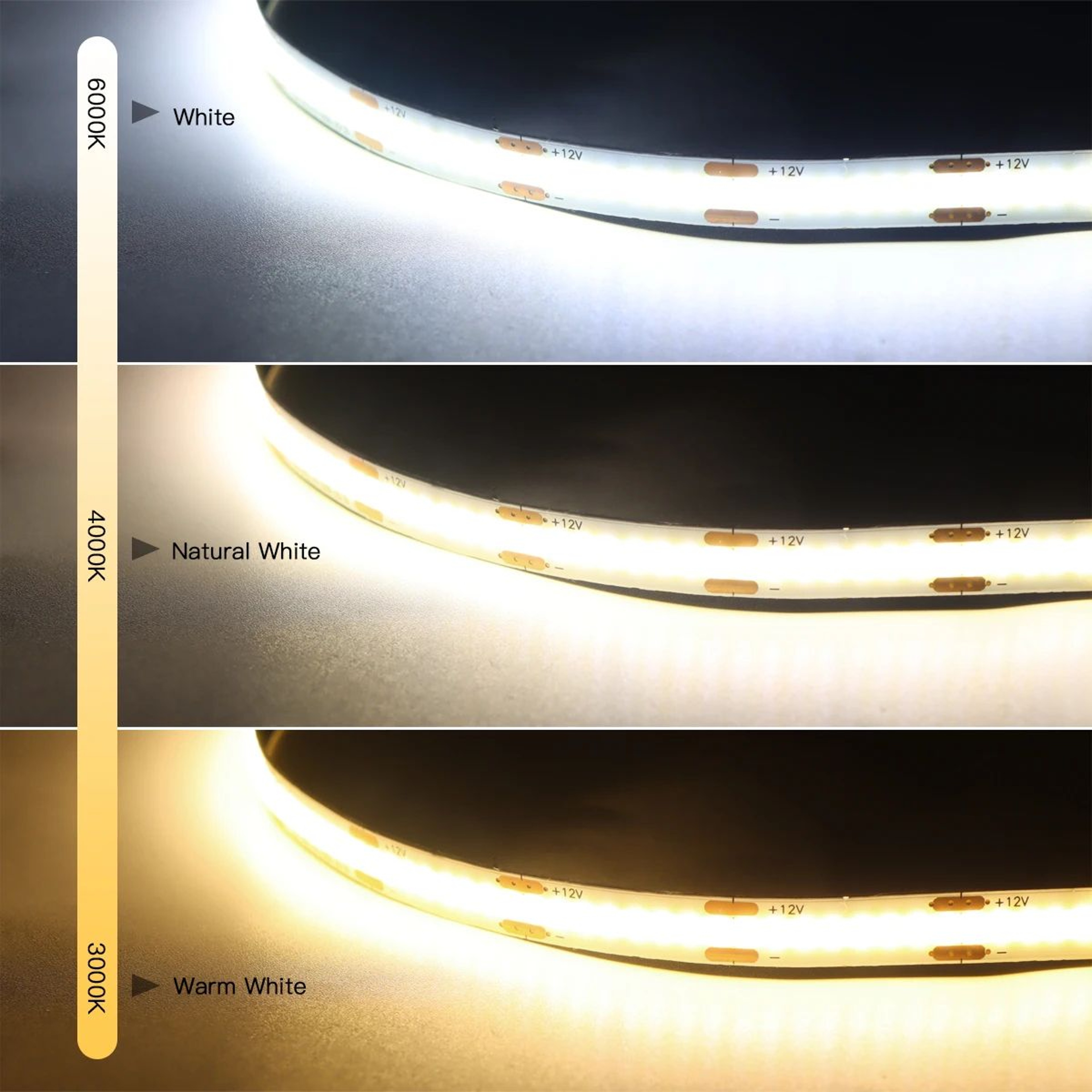 Penetrable Wood Hand Sweep Sensor Dimmable COB LED Cabinet Light 4