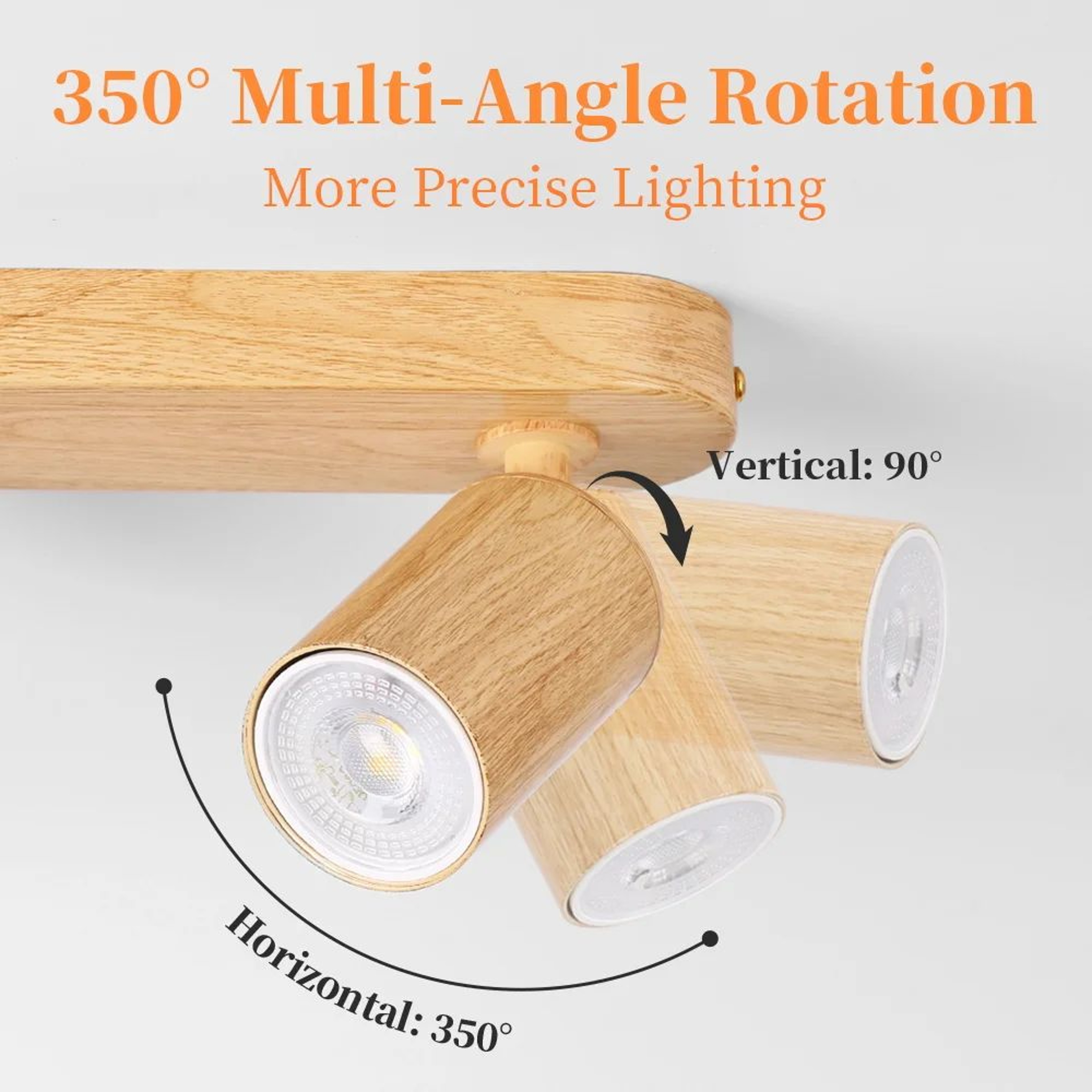 Modern GU10 LED Ceiling Spotlight With Replaceable Bulb 4