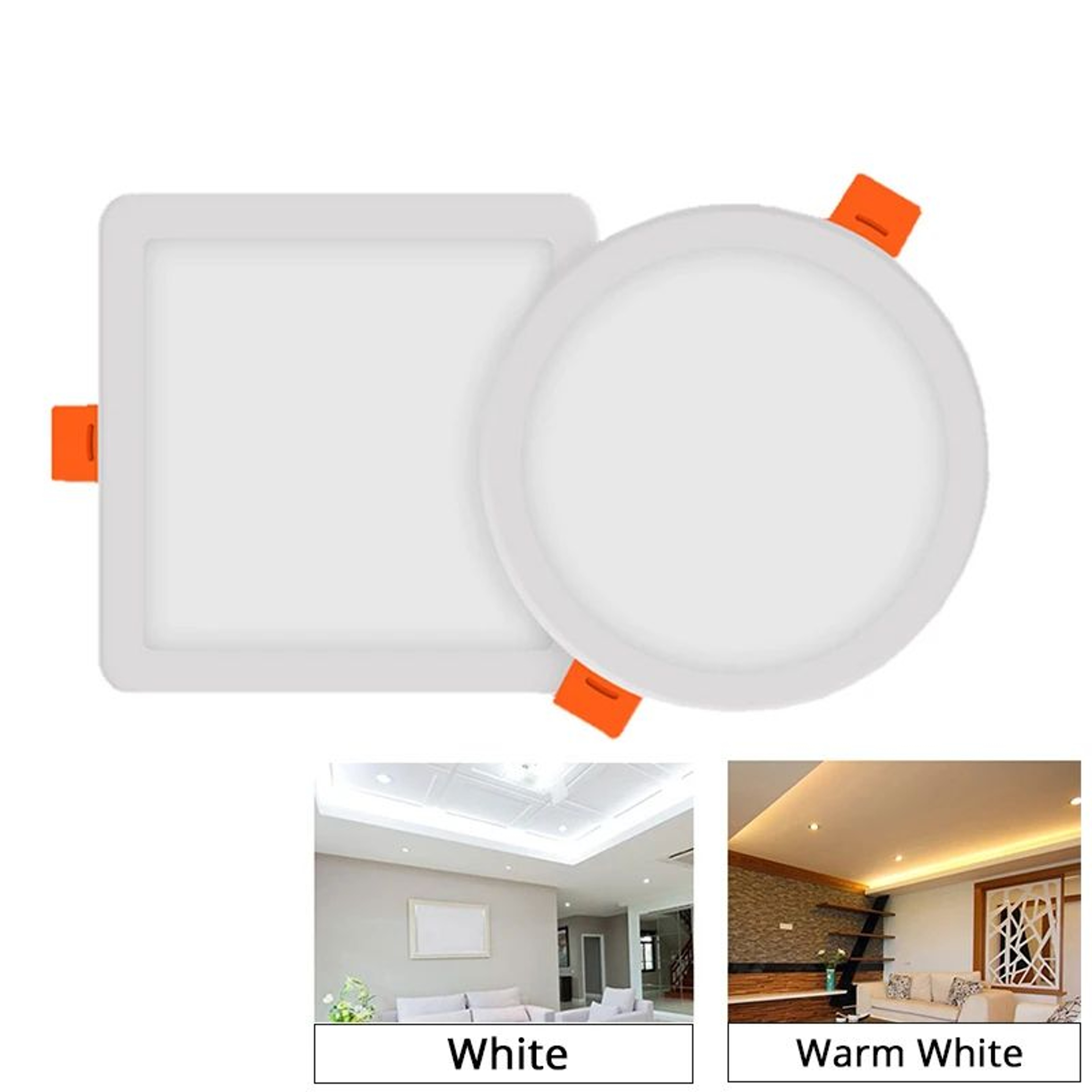Adjustable Recessed LED Panel Ceiling Downlight 6