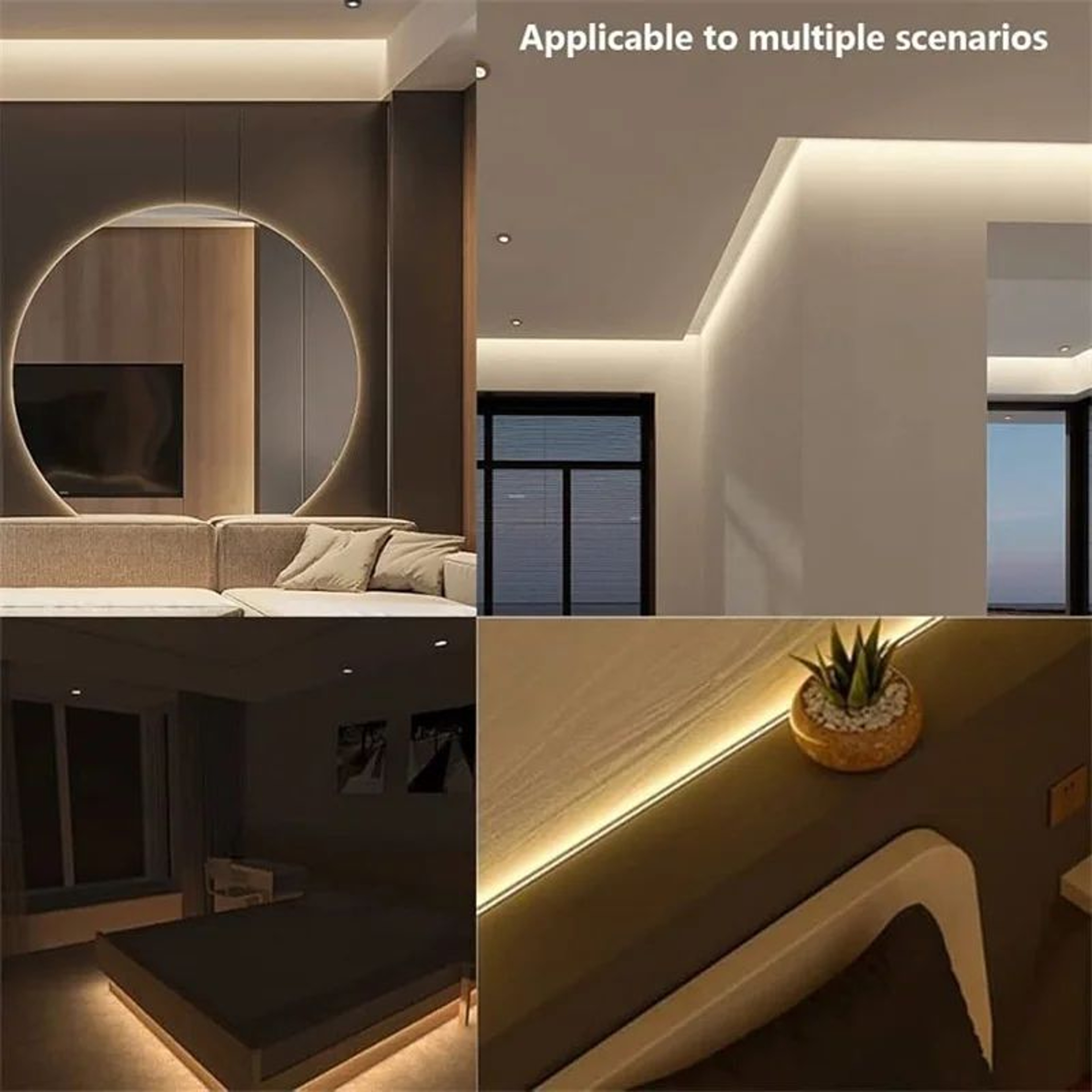 USB Powered LED Strip Lights With Button Control 5