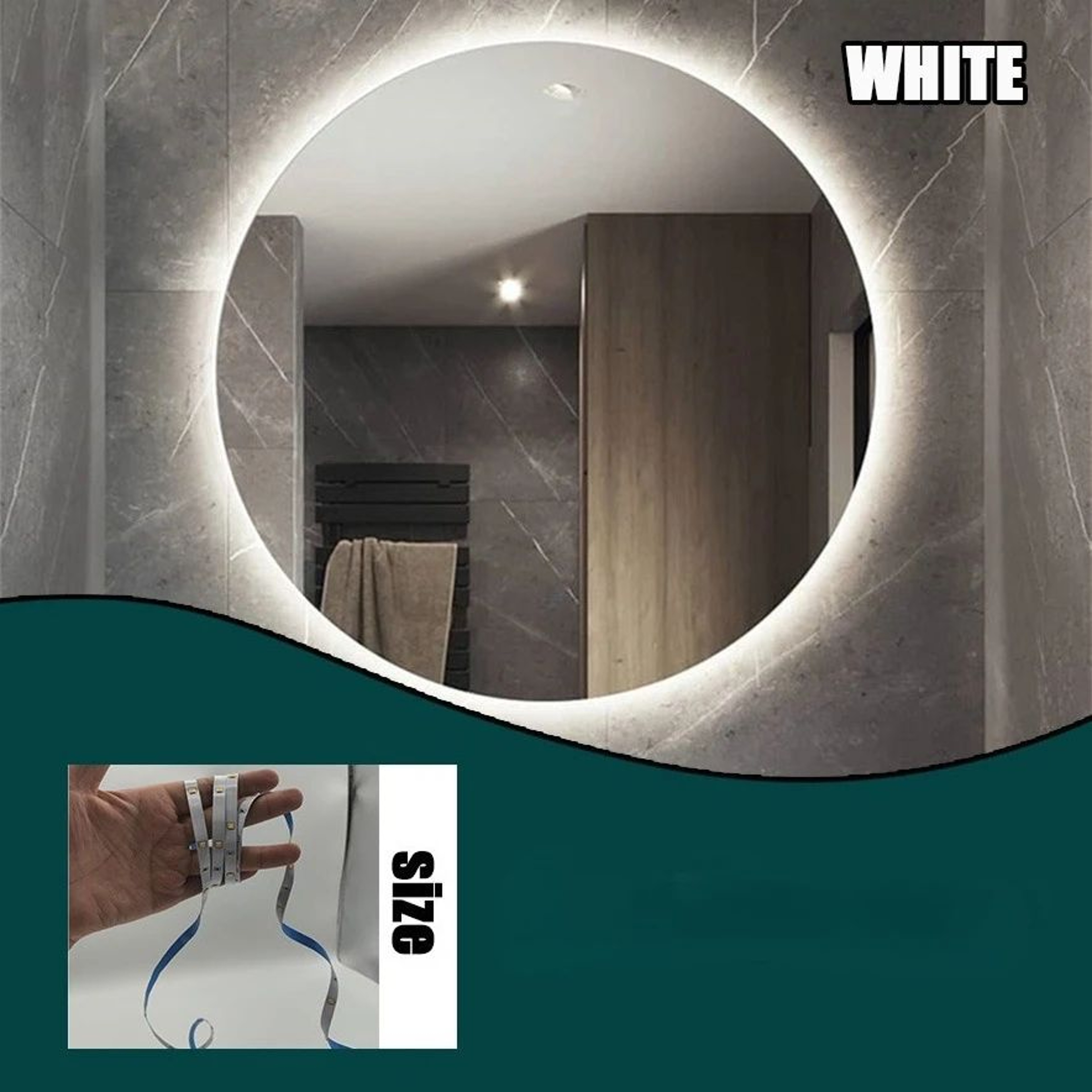USB Powered LED Strip Lights With Button Control 6