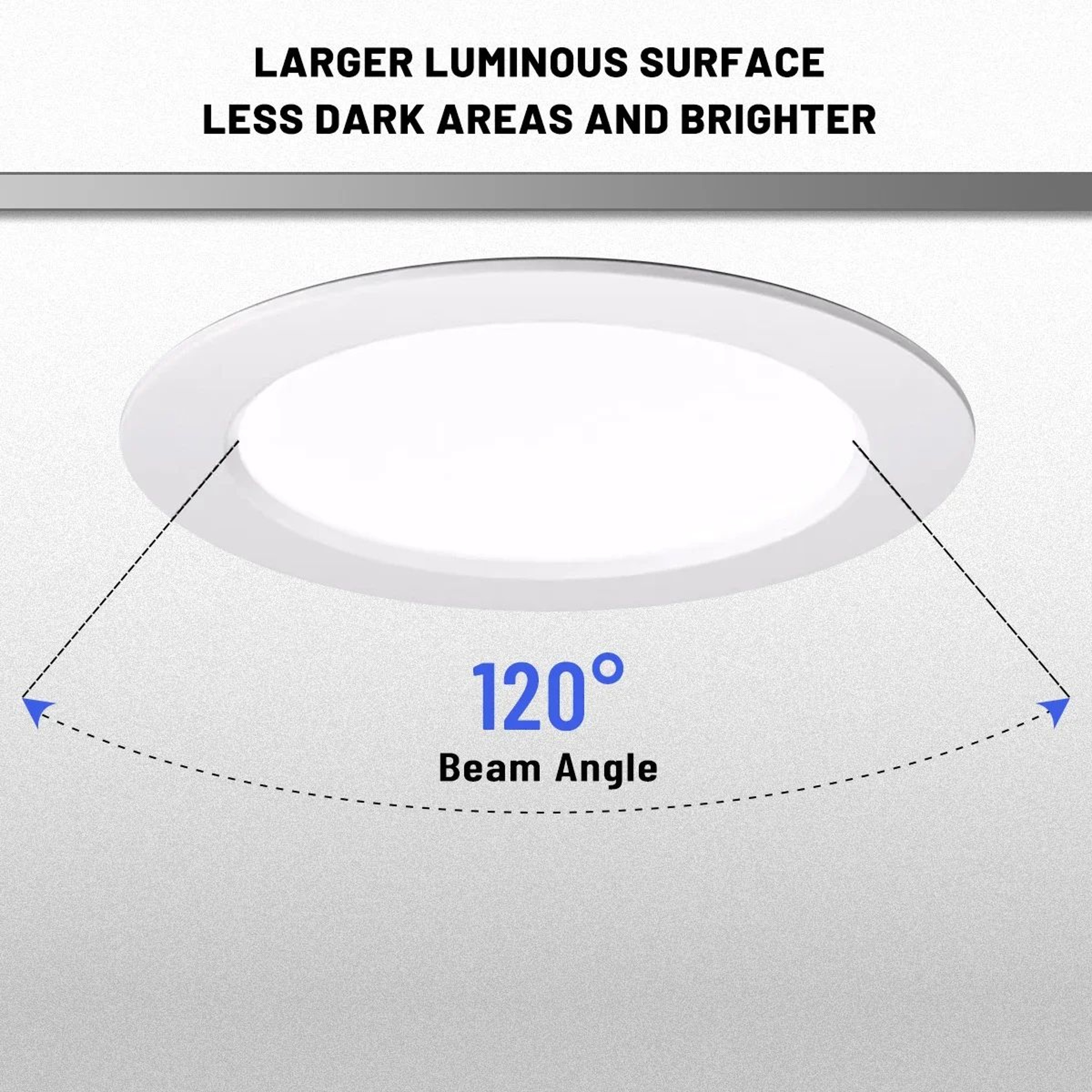Recessed Round LED Downlight With Adjustable CCT 5