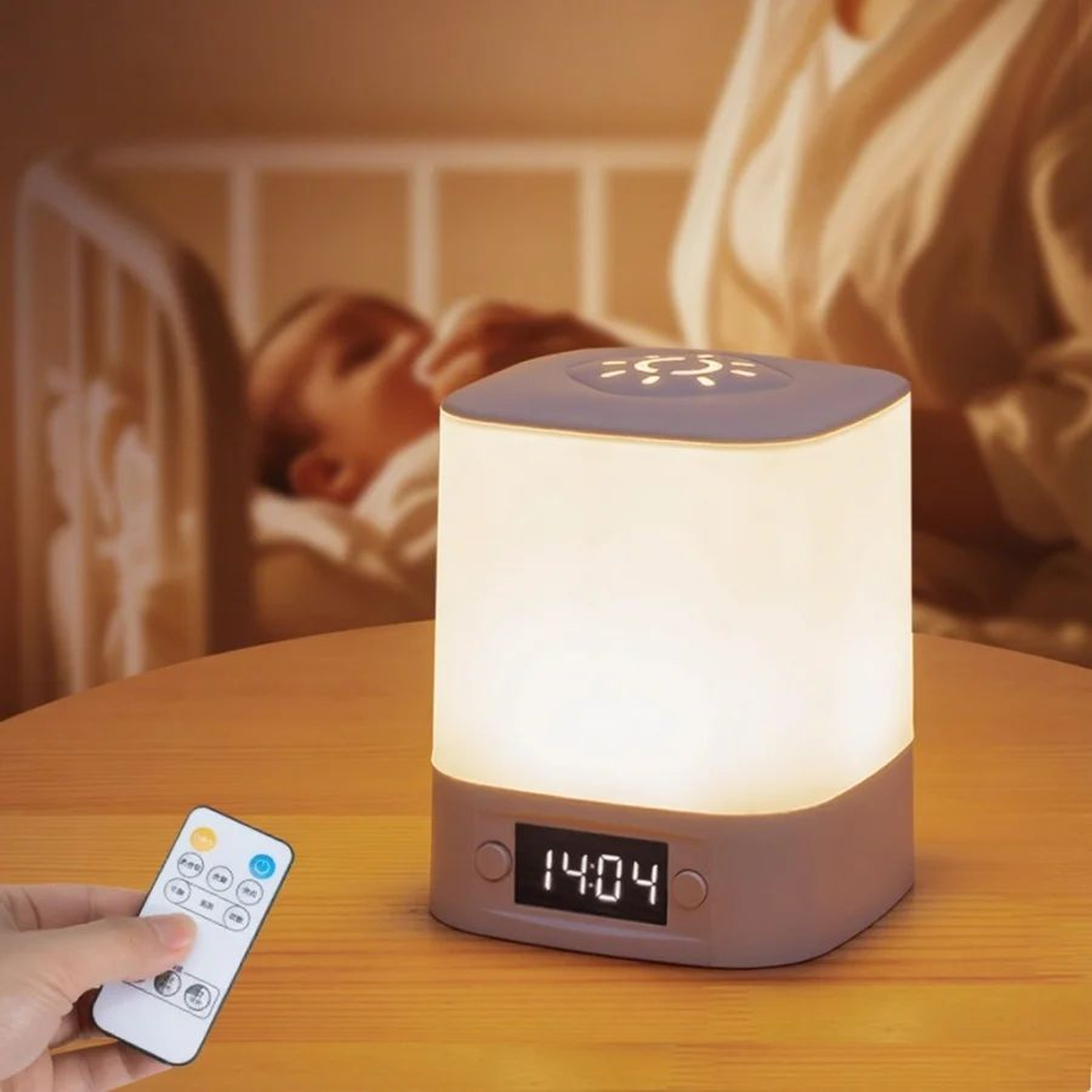 Touch Dimmable Rechargeable LED Bedside Night Lamp 0