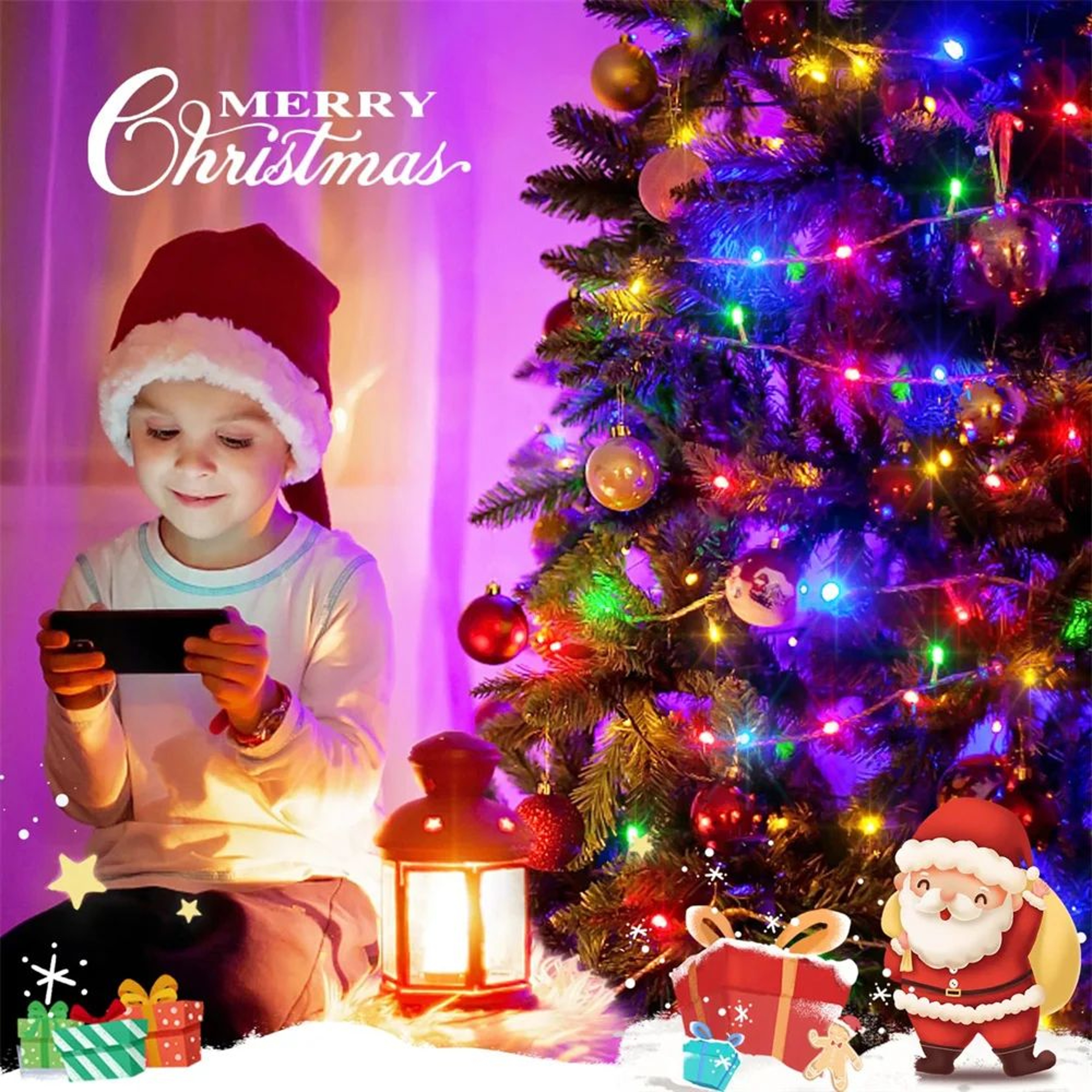 Battery Powered LED String Lights With Remote And Timer 4