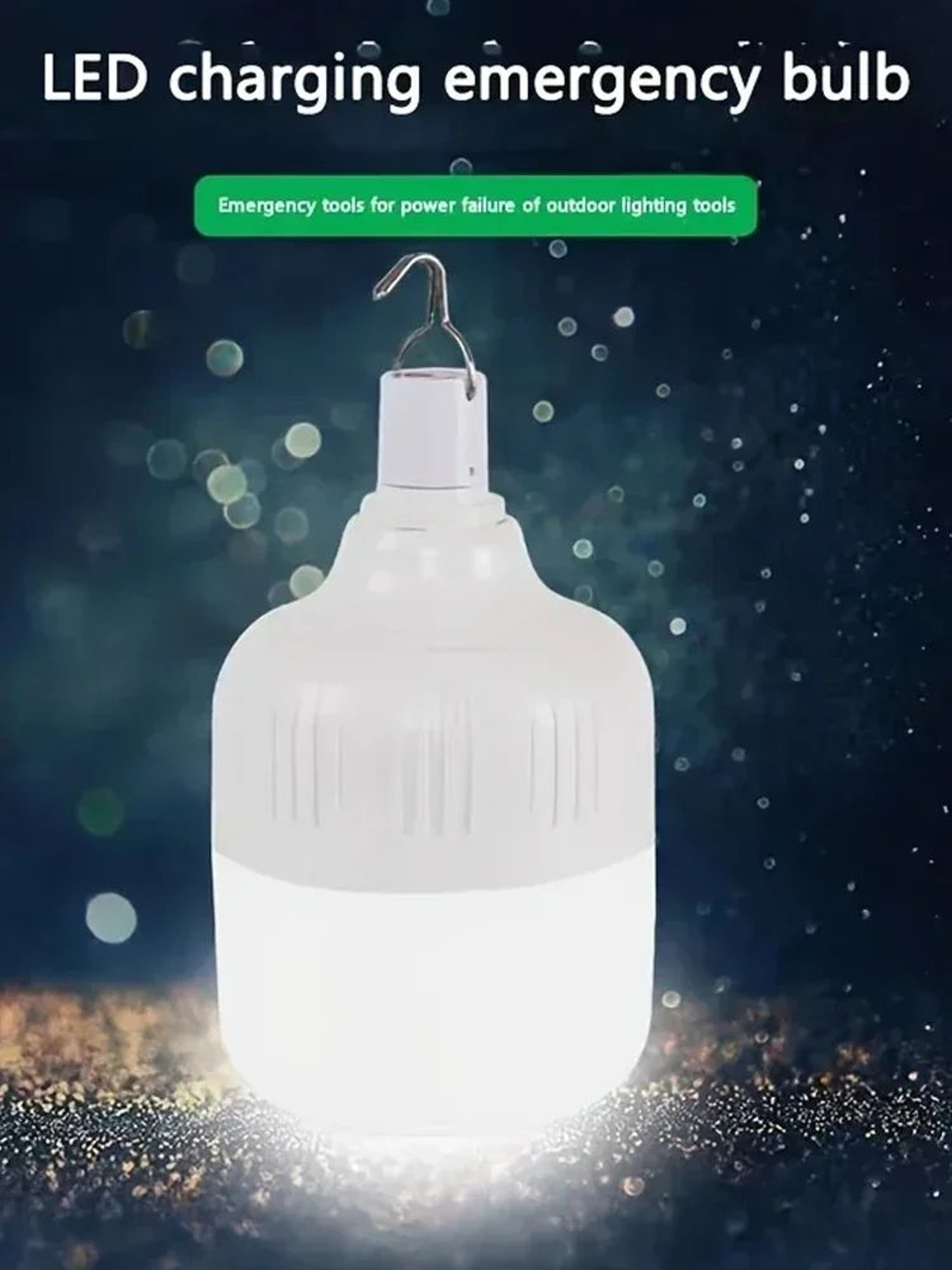 Rechargeable USB LED Camping And Emergency Hanging Light 7