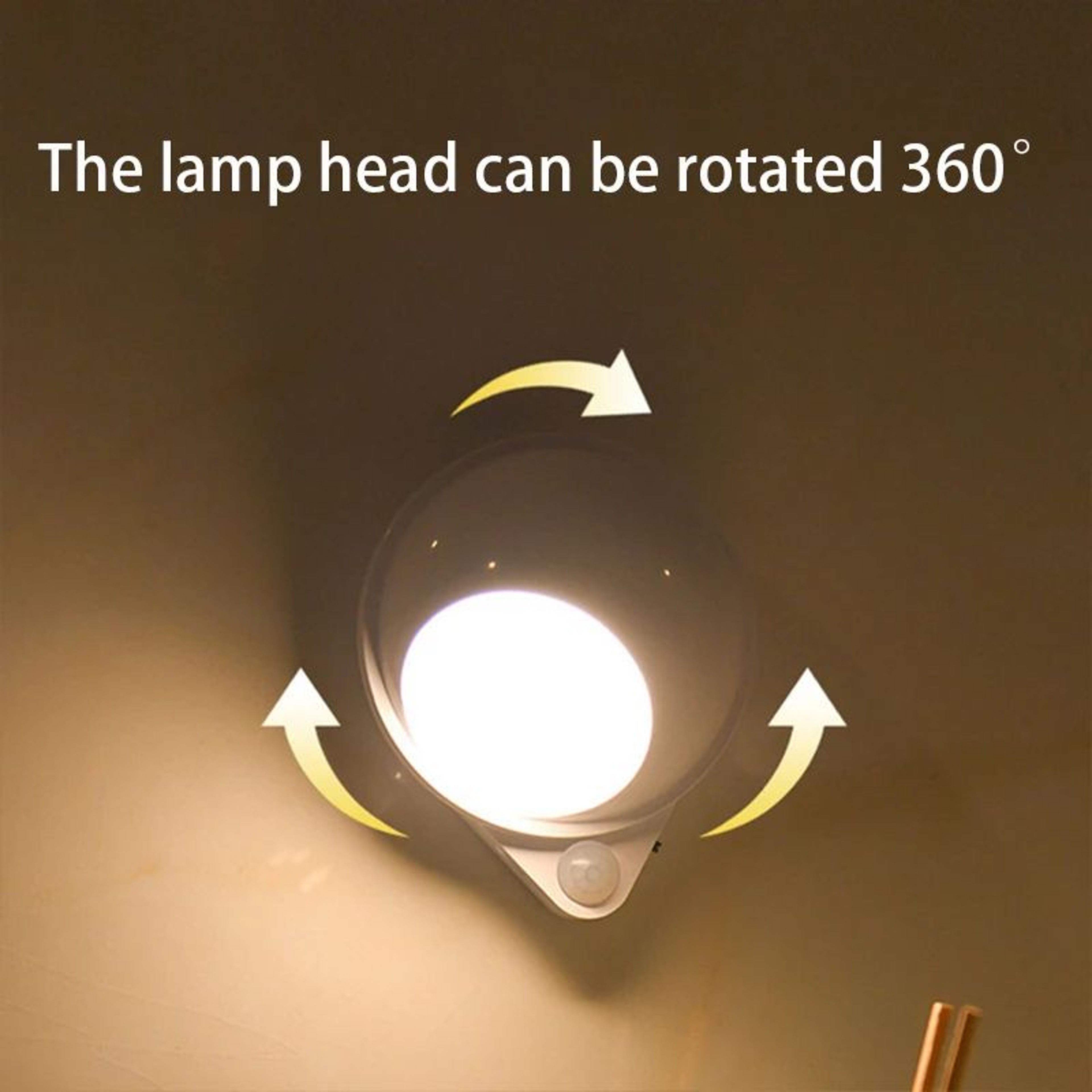 Rechargeable Motion Sensor LED Cabinet Night Light 4