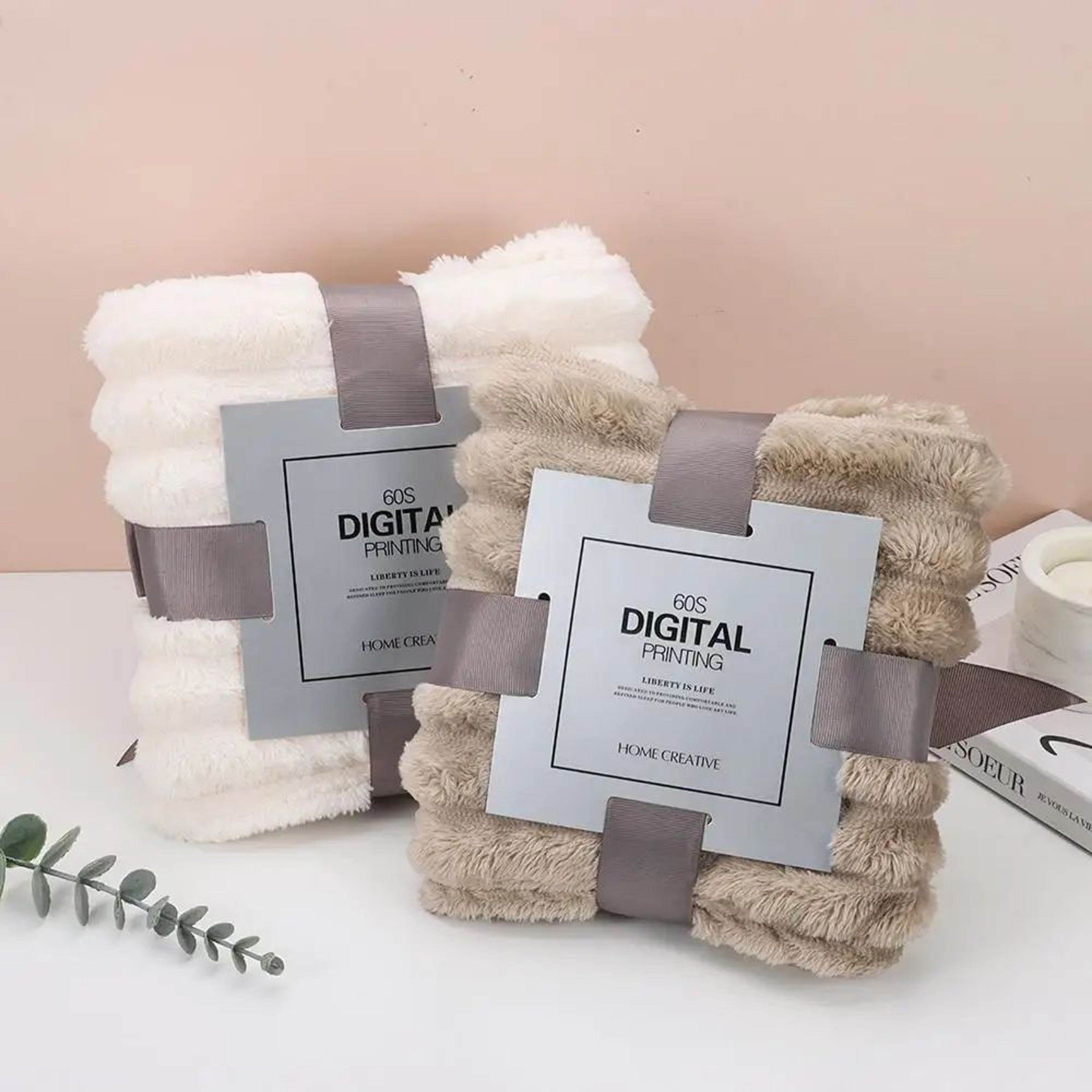 Ultra Soft Double Sided Fleece Warm Throw Blanket 4