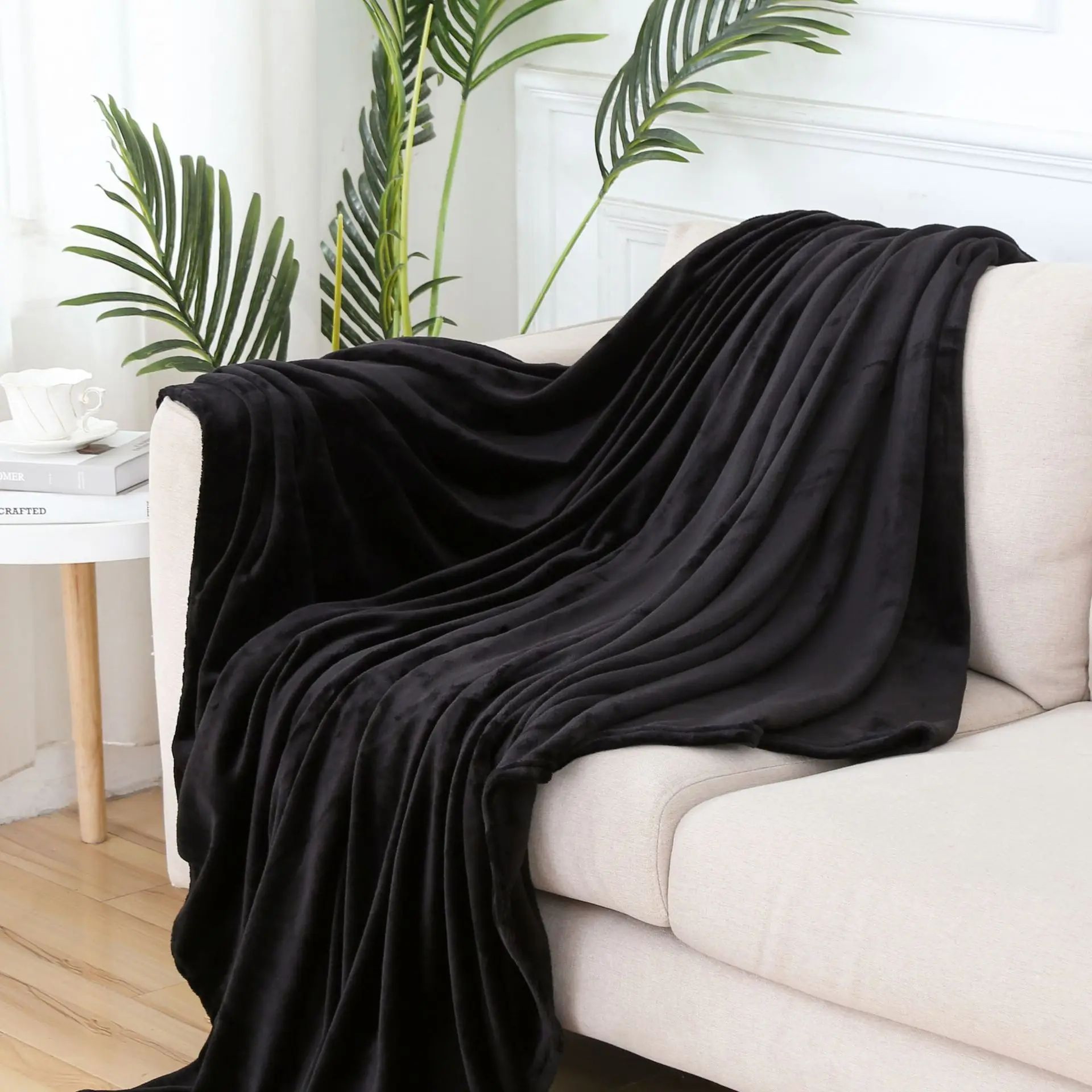 Thick Plush Fleece Cozy Warm Throw Blanket 12