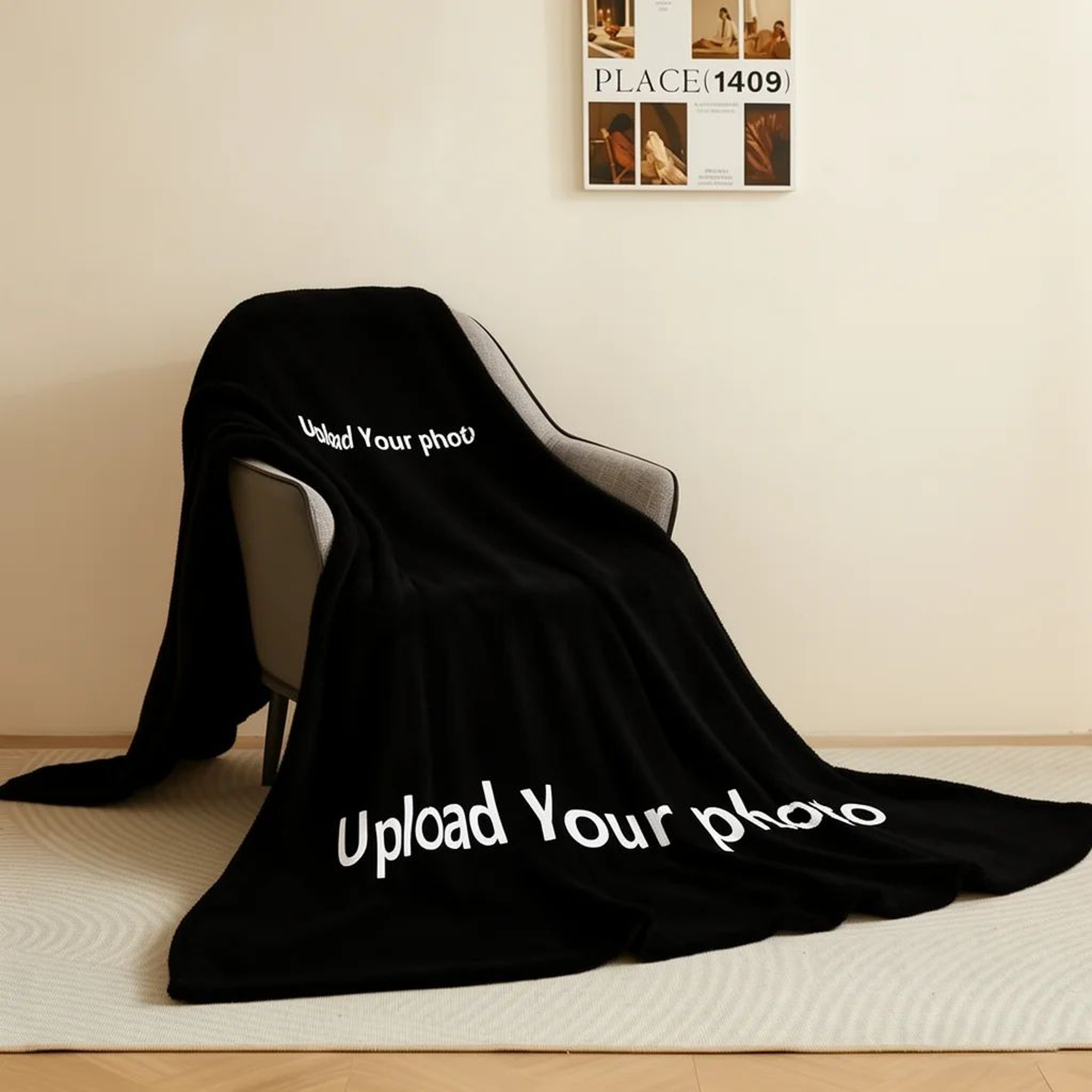 Personalized Custom Picture Soft Cozy Throw Blanket 2