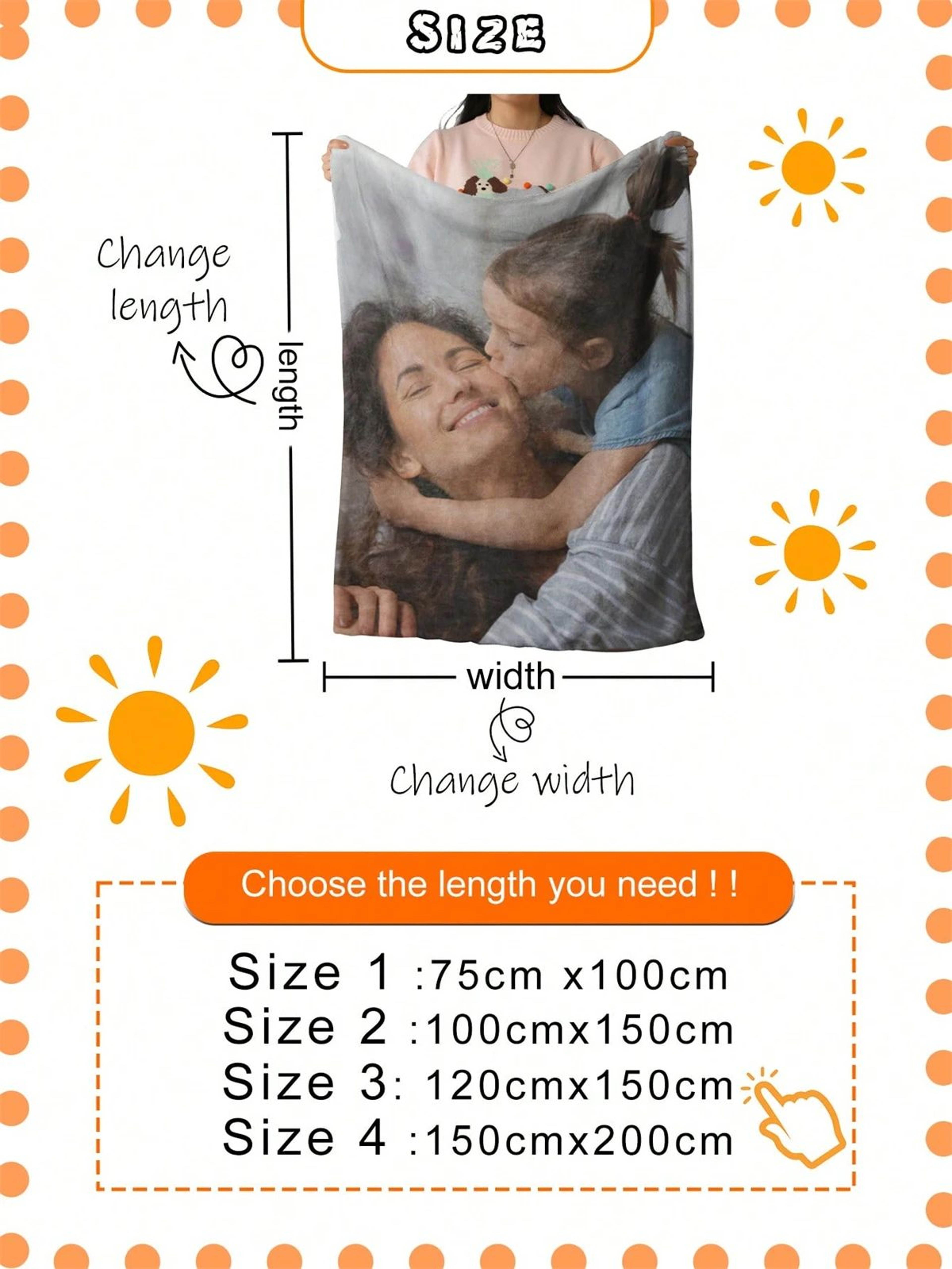 Personalized Photo Custom Warm Throw Blanket 3