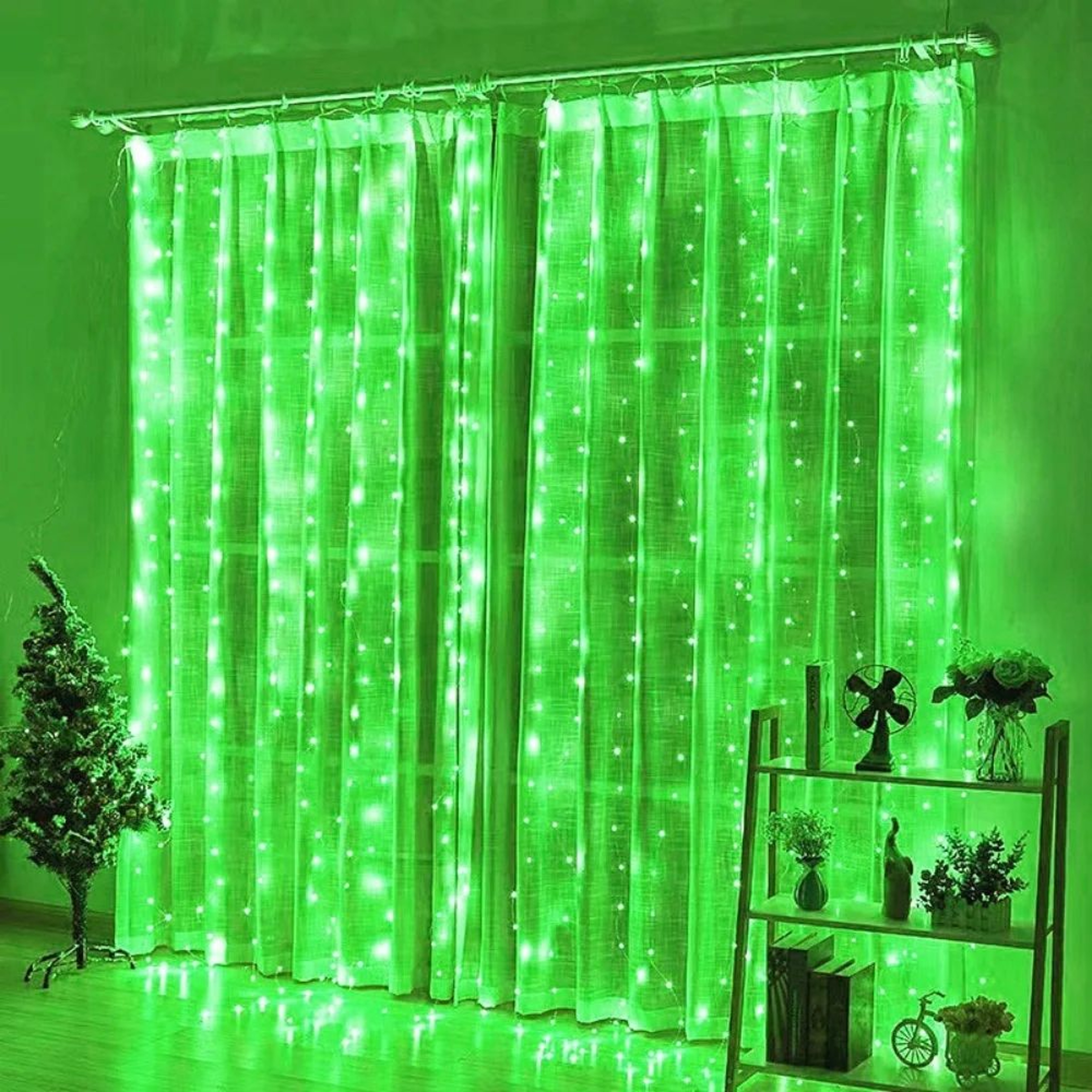 USB LED Curtain String Lights For Ramadan Decor 12