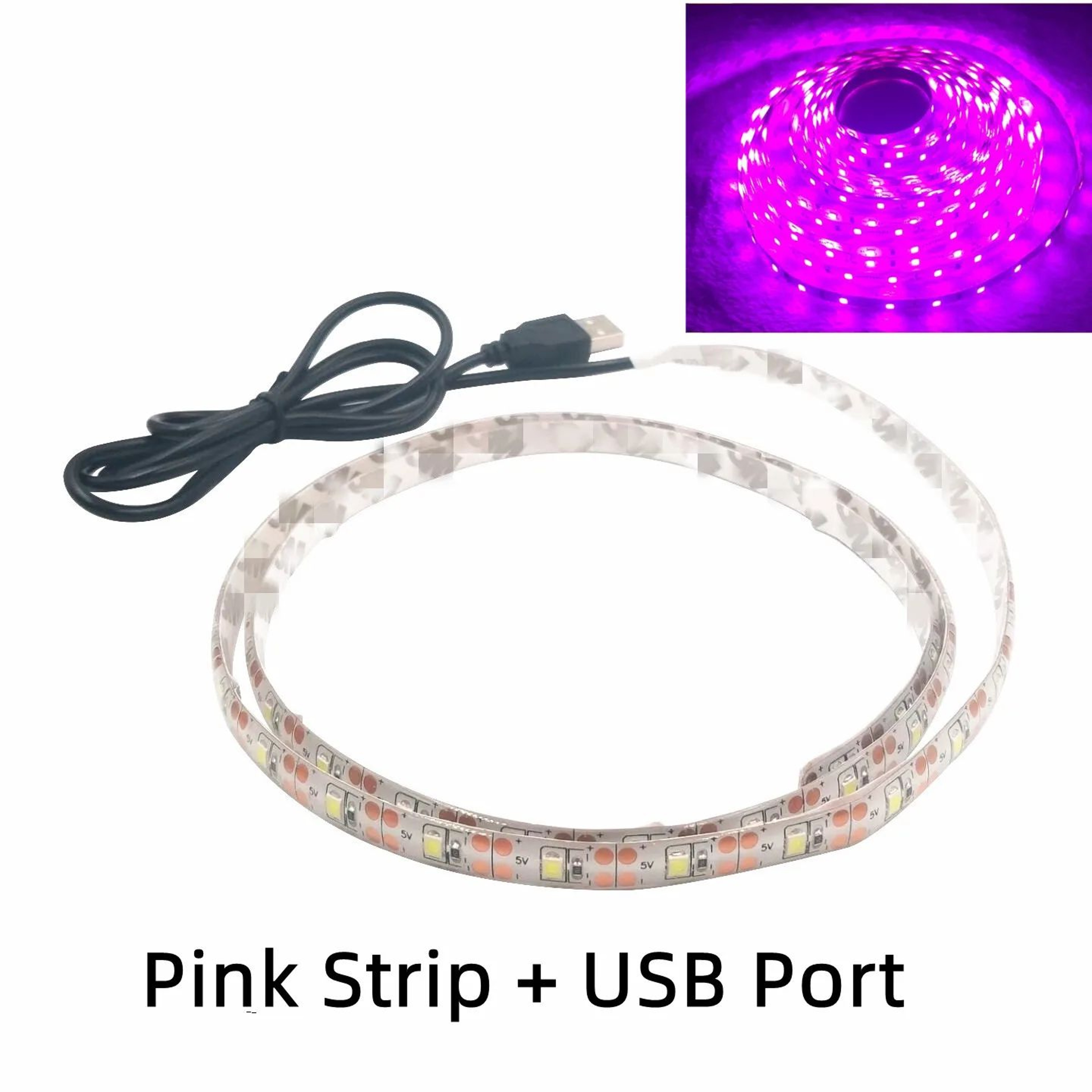 DC 5V USB 2835 LED Strip Light For TV And Home Decor 16