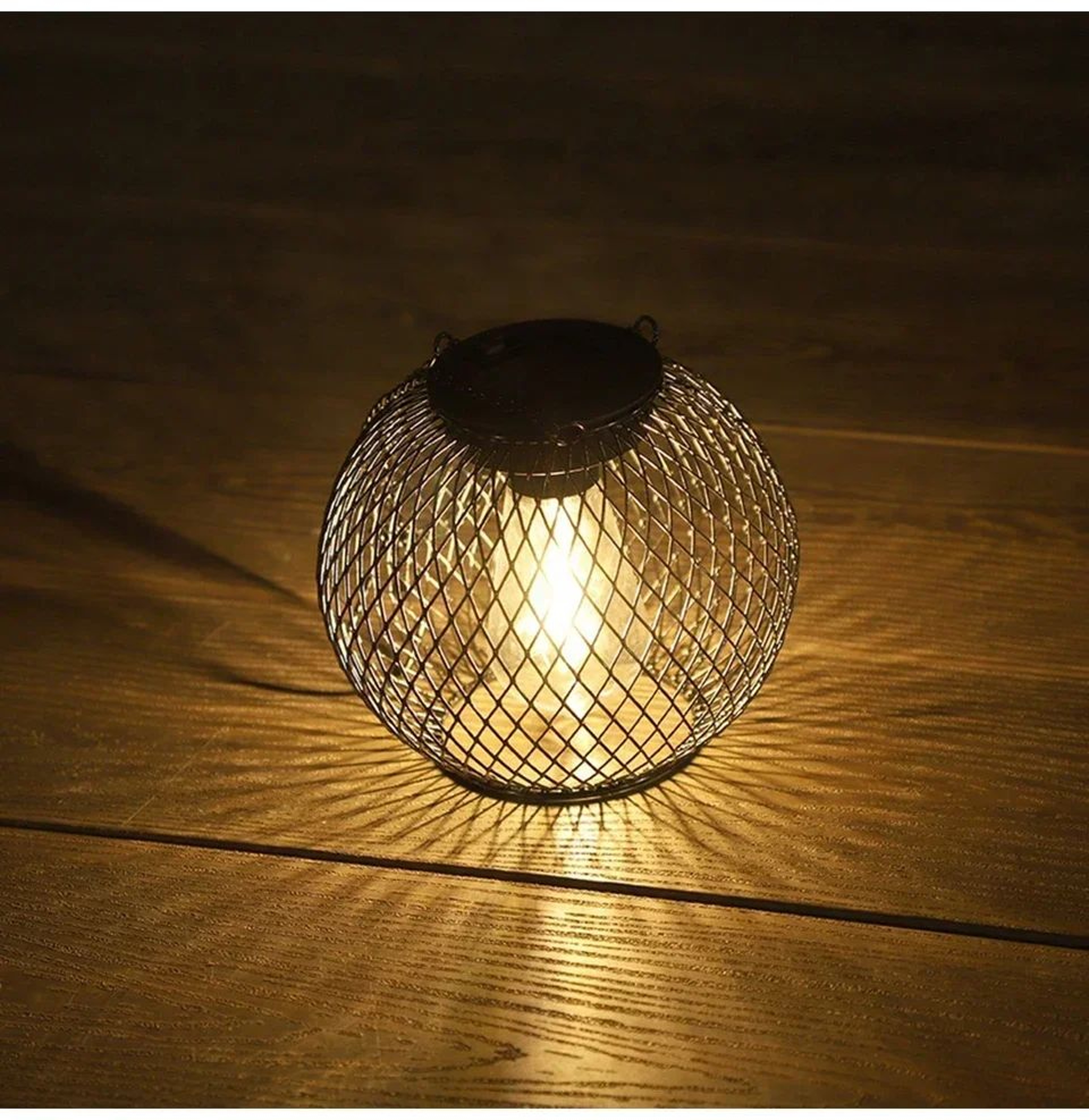 Waterproof Solar Hanging Lantern For Outdoor Garden Decor 12