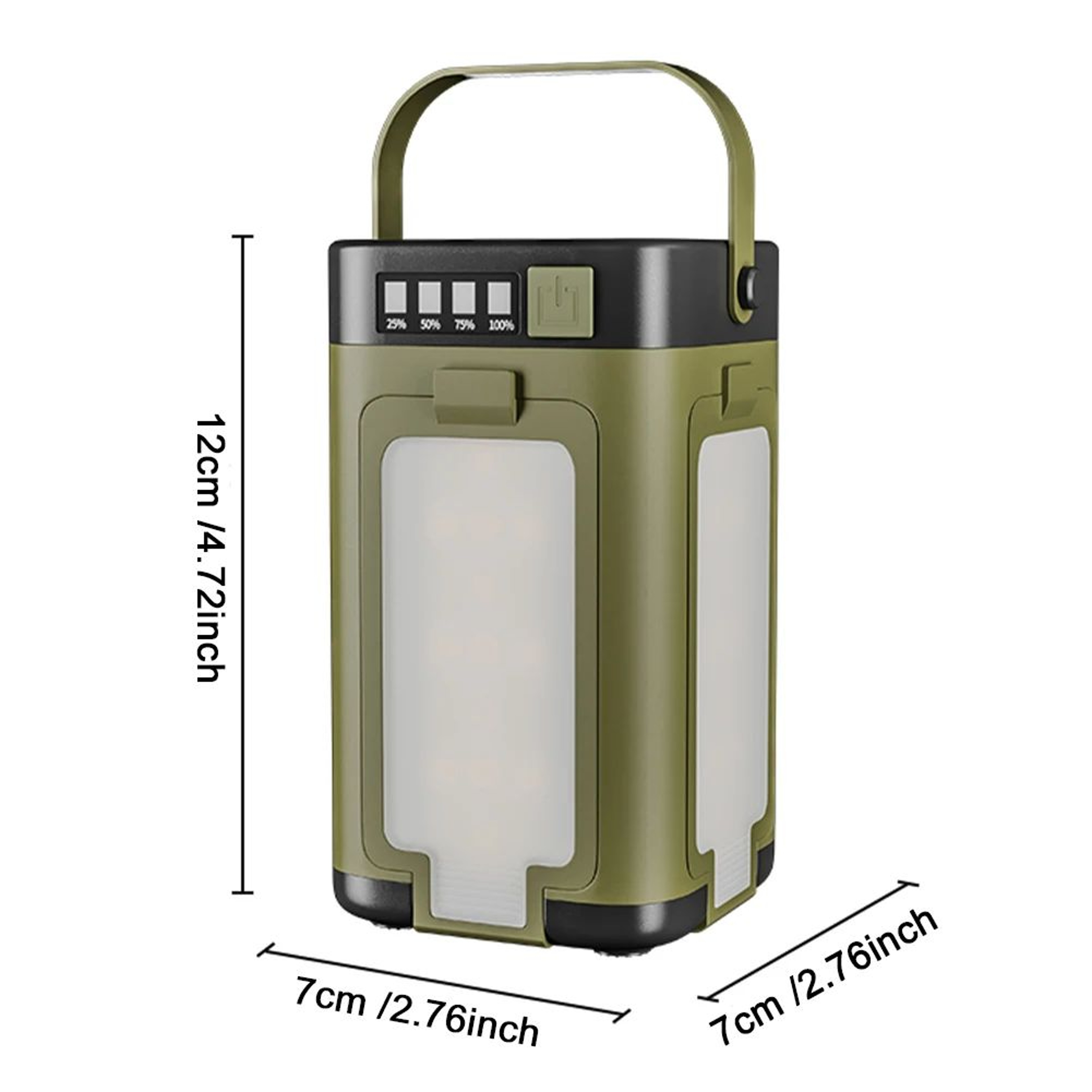Foldable Rechargeable LED Camping Lantern With Power Bank 10
