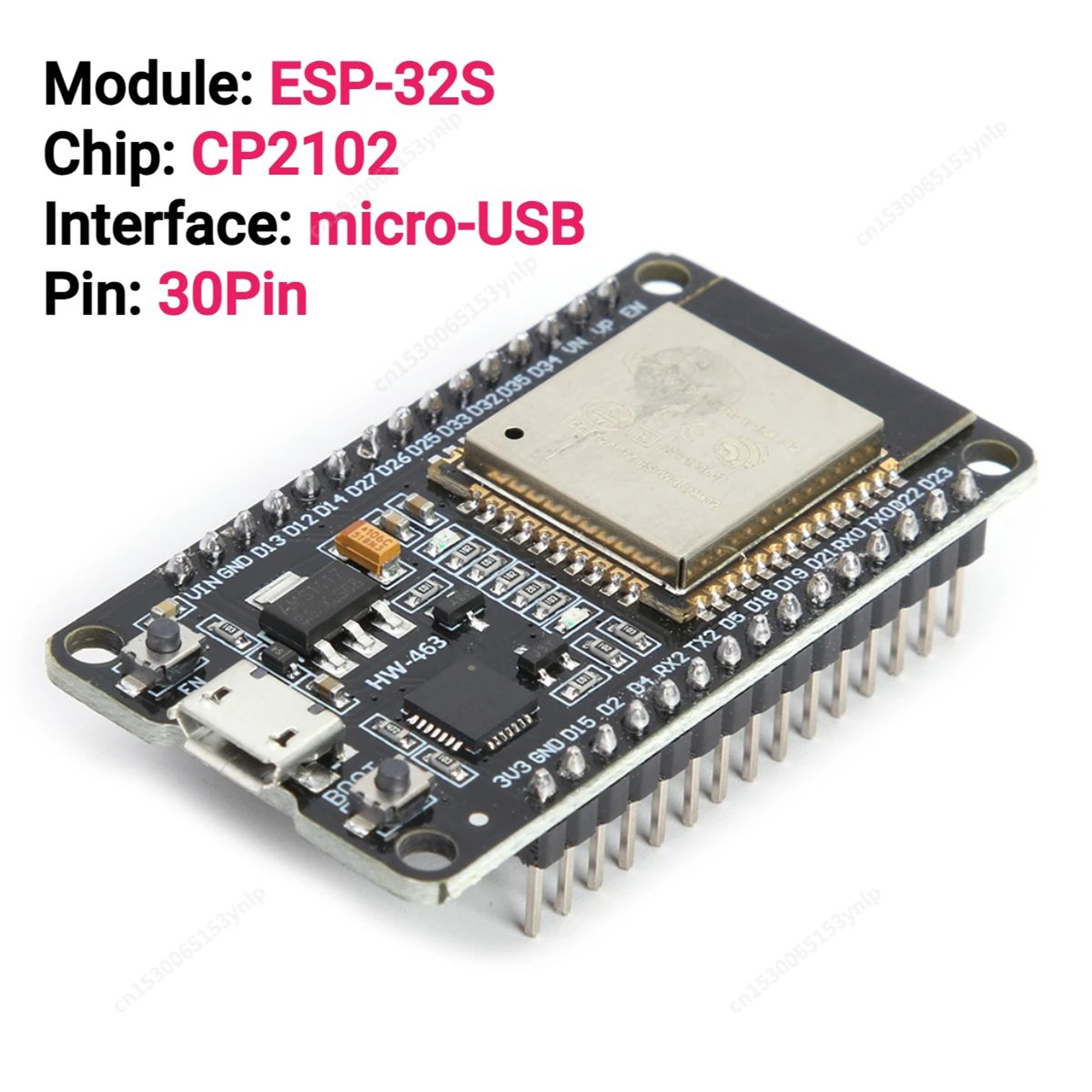 ESP32 Dual Core WiFi Bluetooth Type C Development Board 14