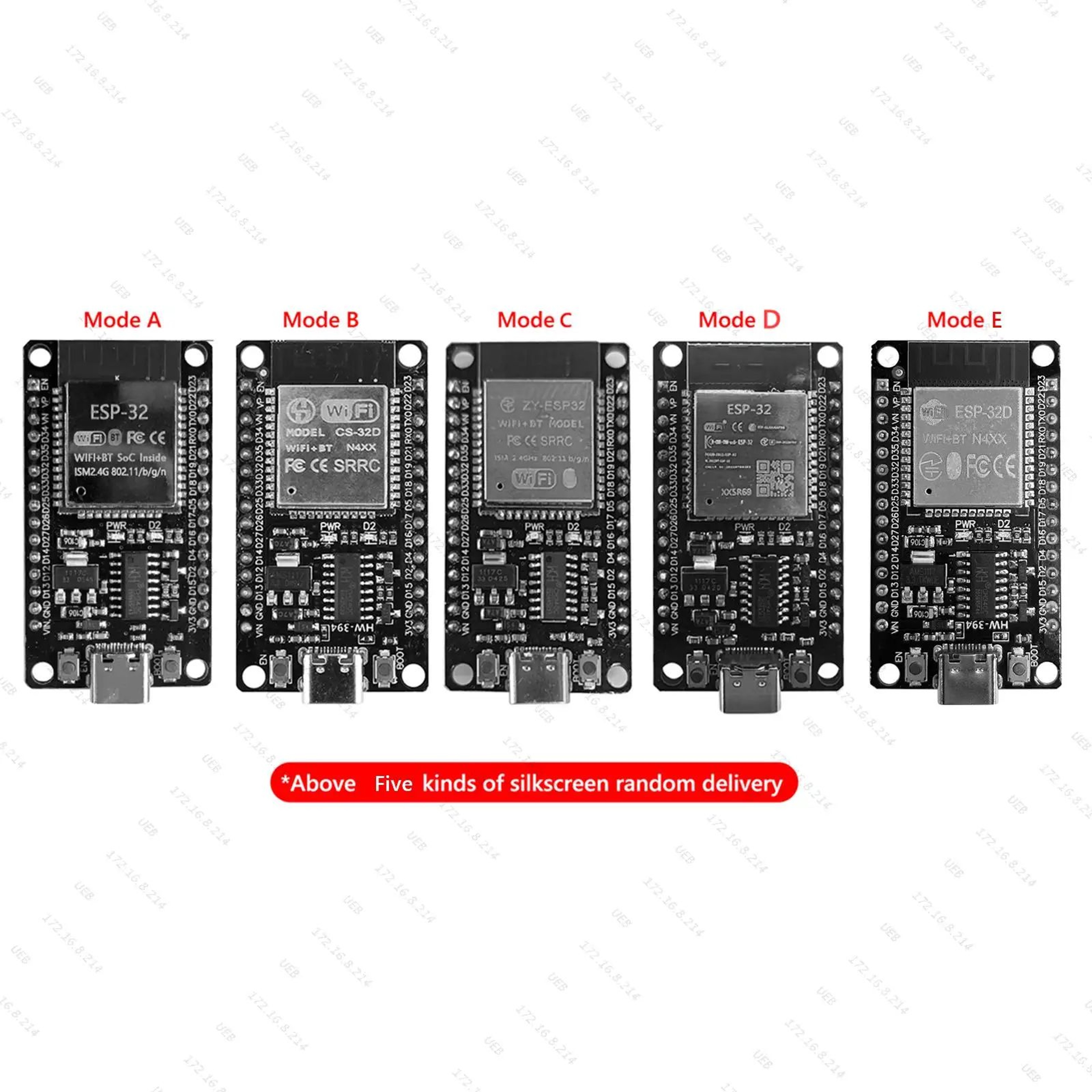 ESP32 WR32 Type C WiFi Bluetooth Development Board Module 5