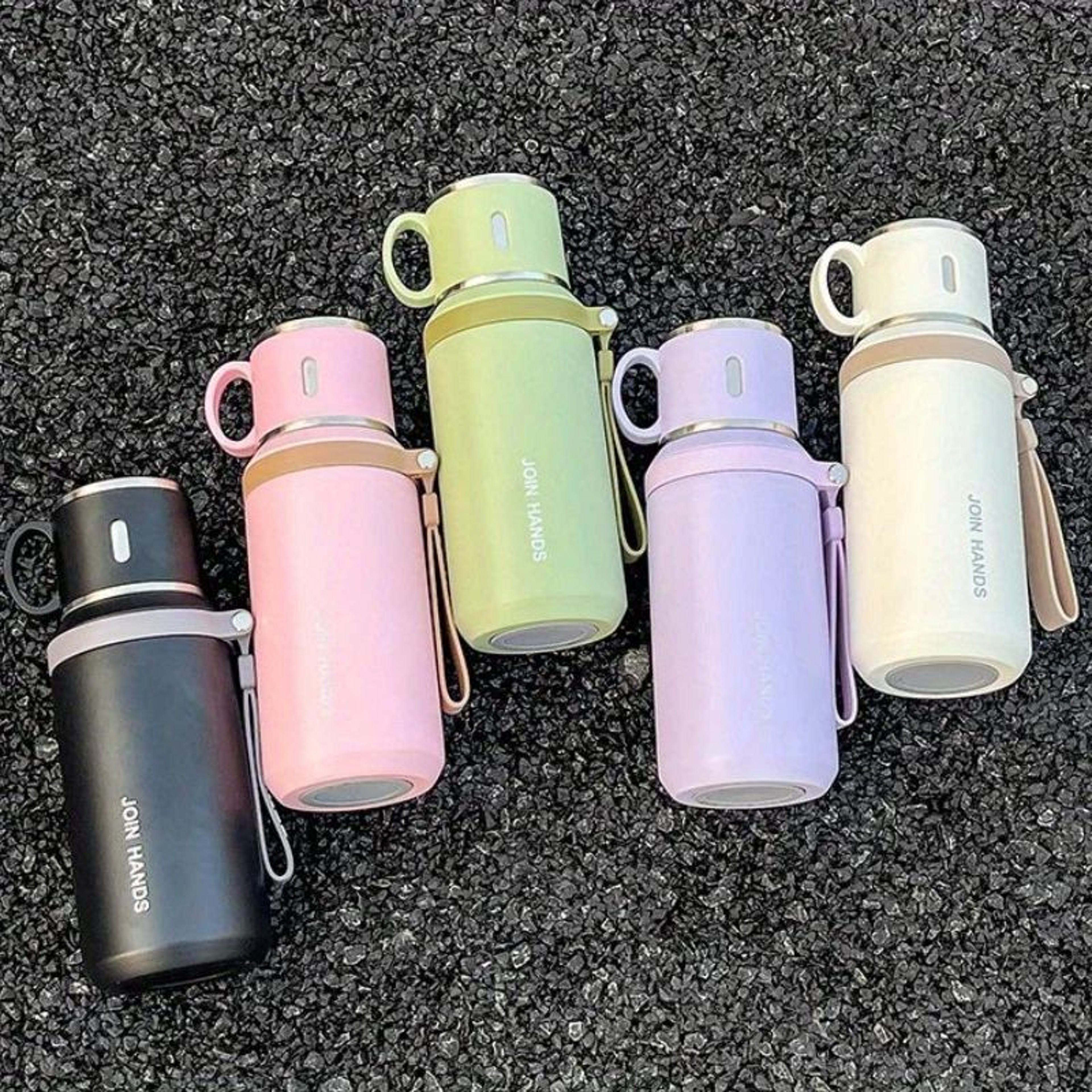 316 Stainless Steel Insulated Vacuum Water Bottle With Cup 7