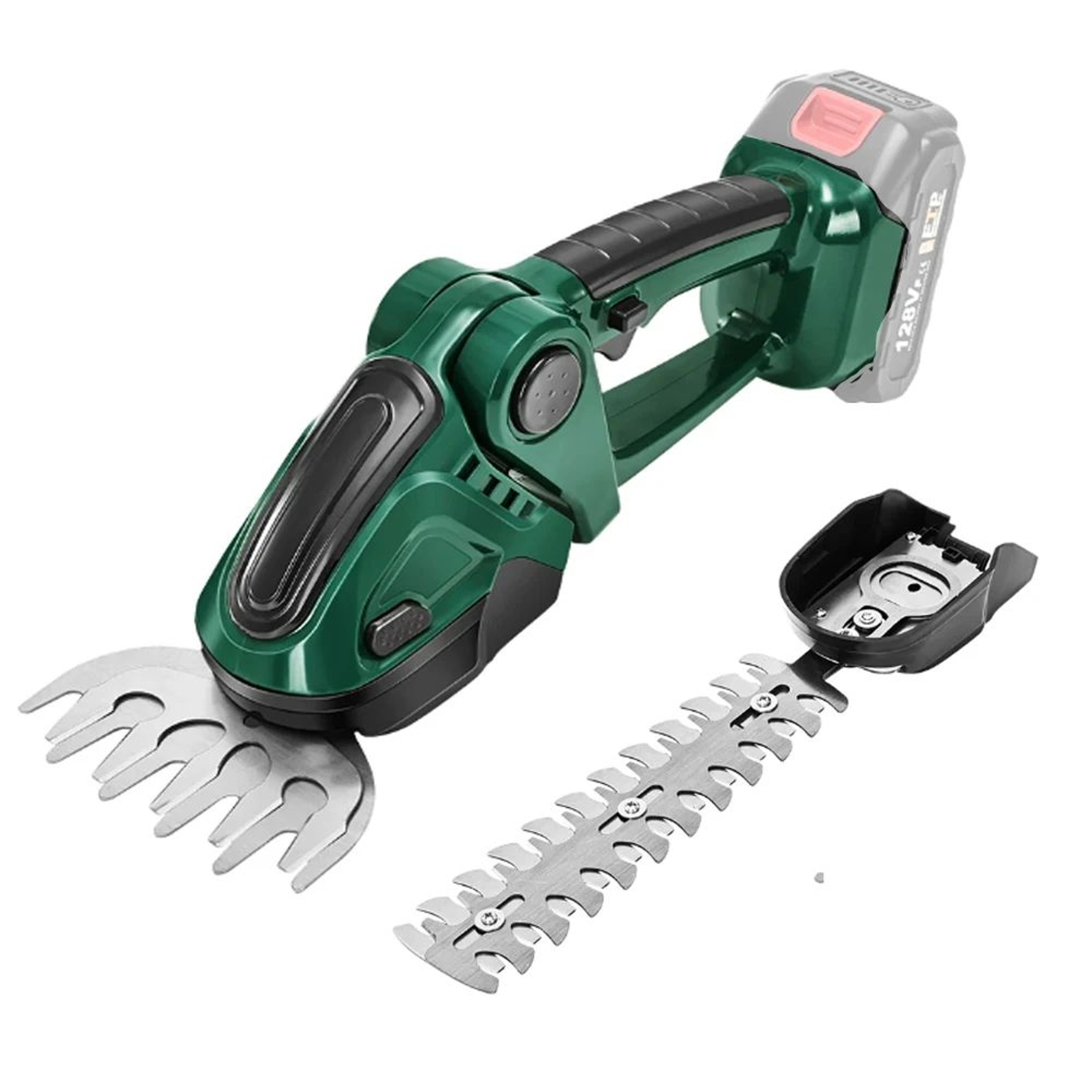 2 In 1 Cordless Electric Hedge Trimmer For Shrubs And Grass 6