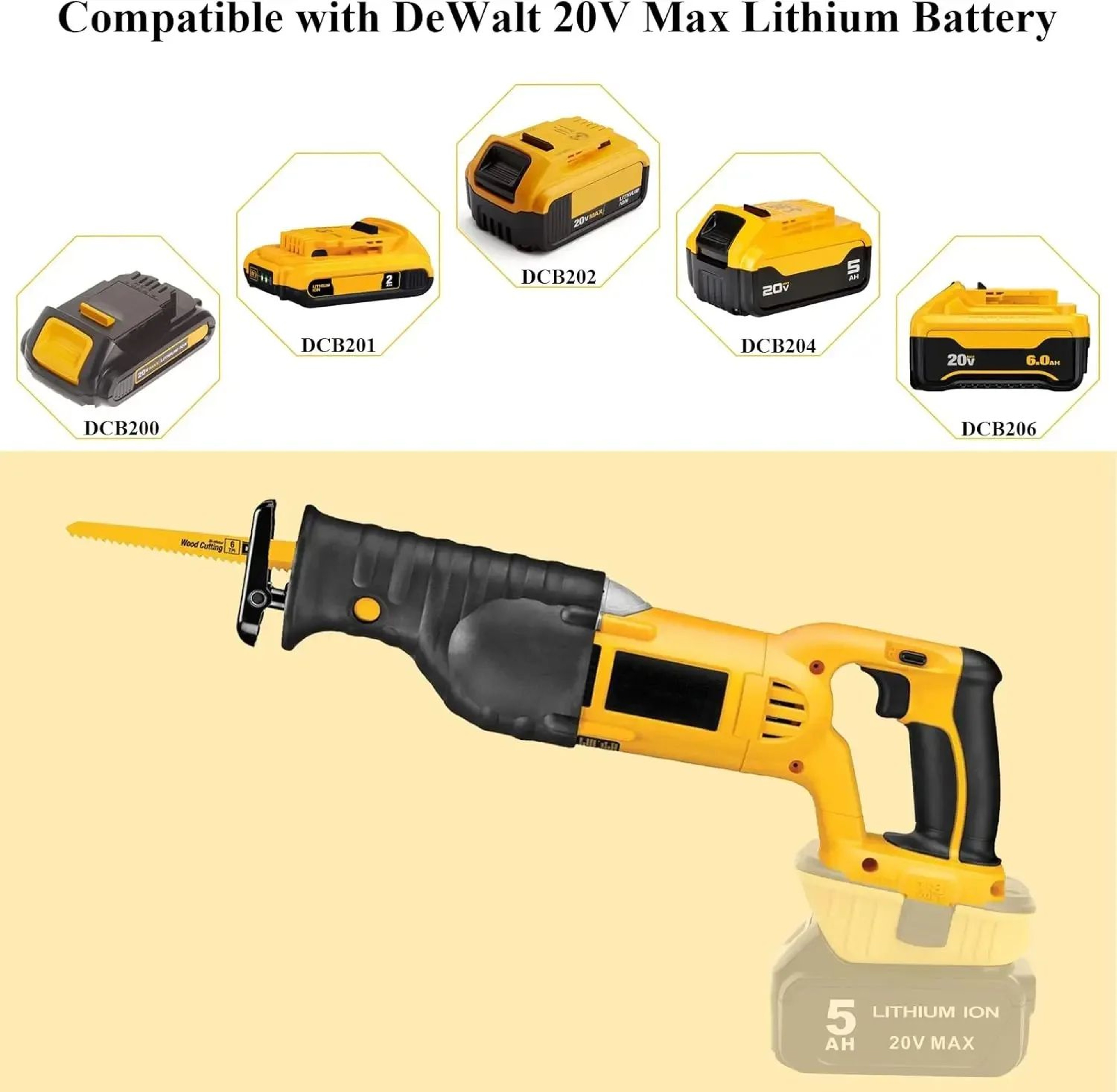 DCA1820 Battery Adapter With USB Output For Dewalt 18V Tools 3