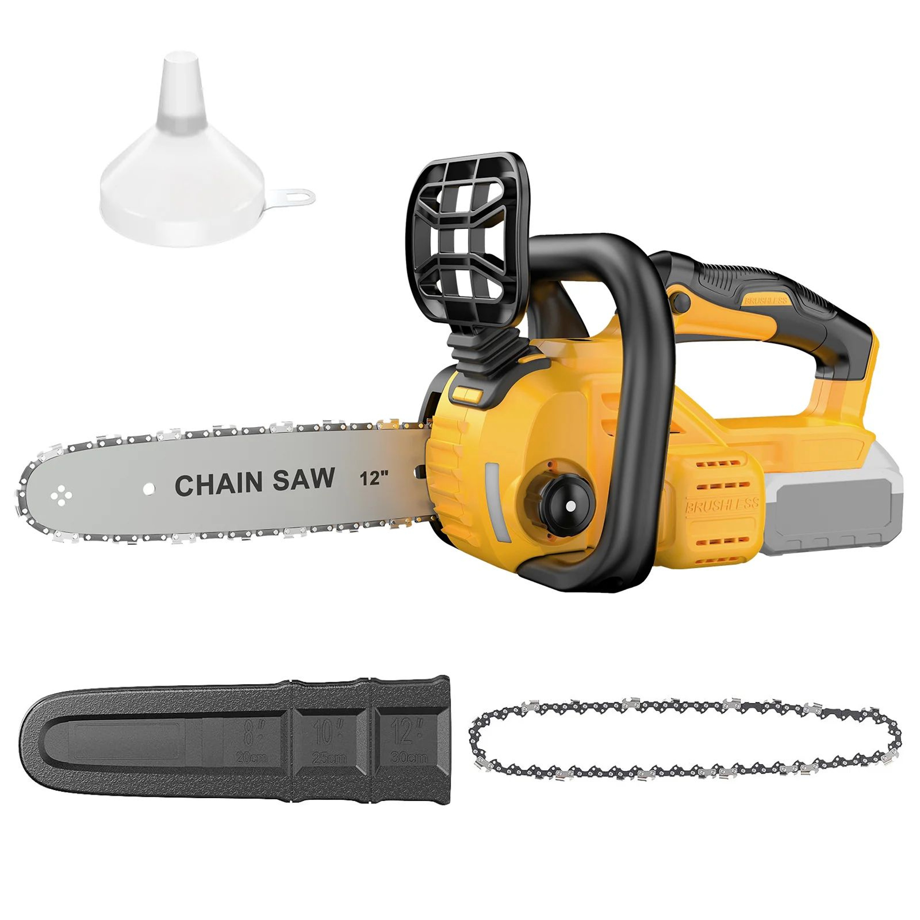 12 Inch Brushless Cordless Chainsaw With Oiler Compatible With DeWalt Batteries 6