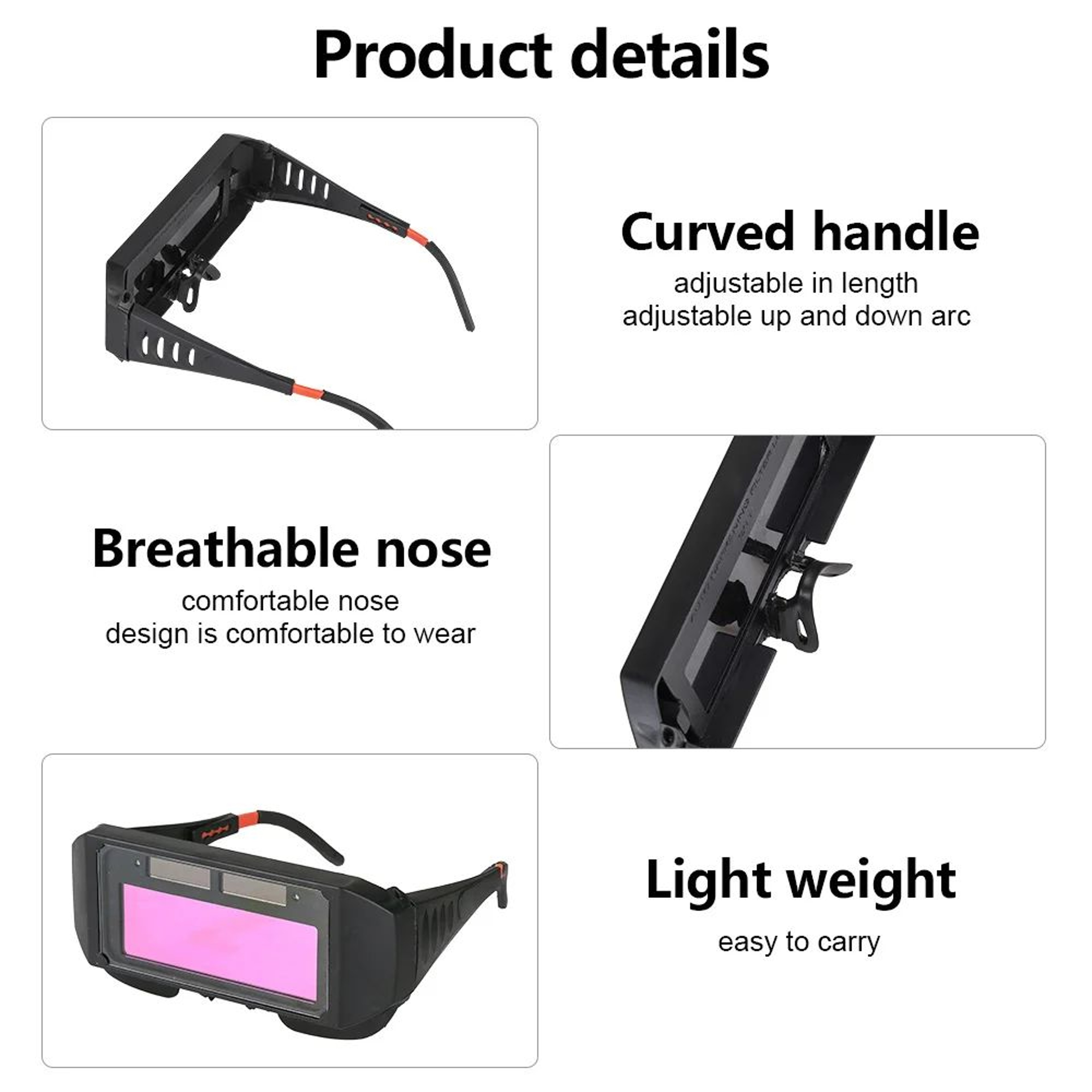 Auto Darkening Welding Goggles With Automatic Light Adjustment 1