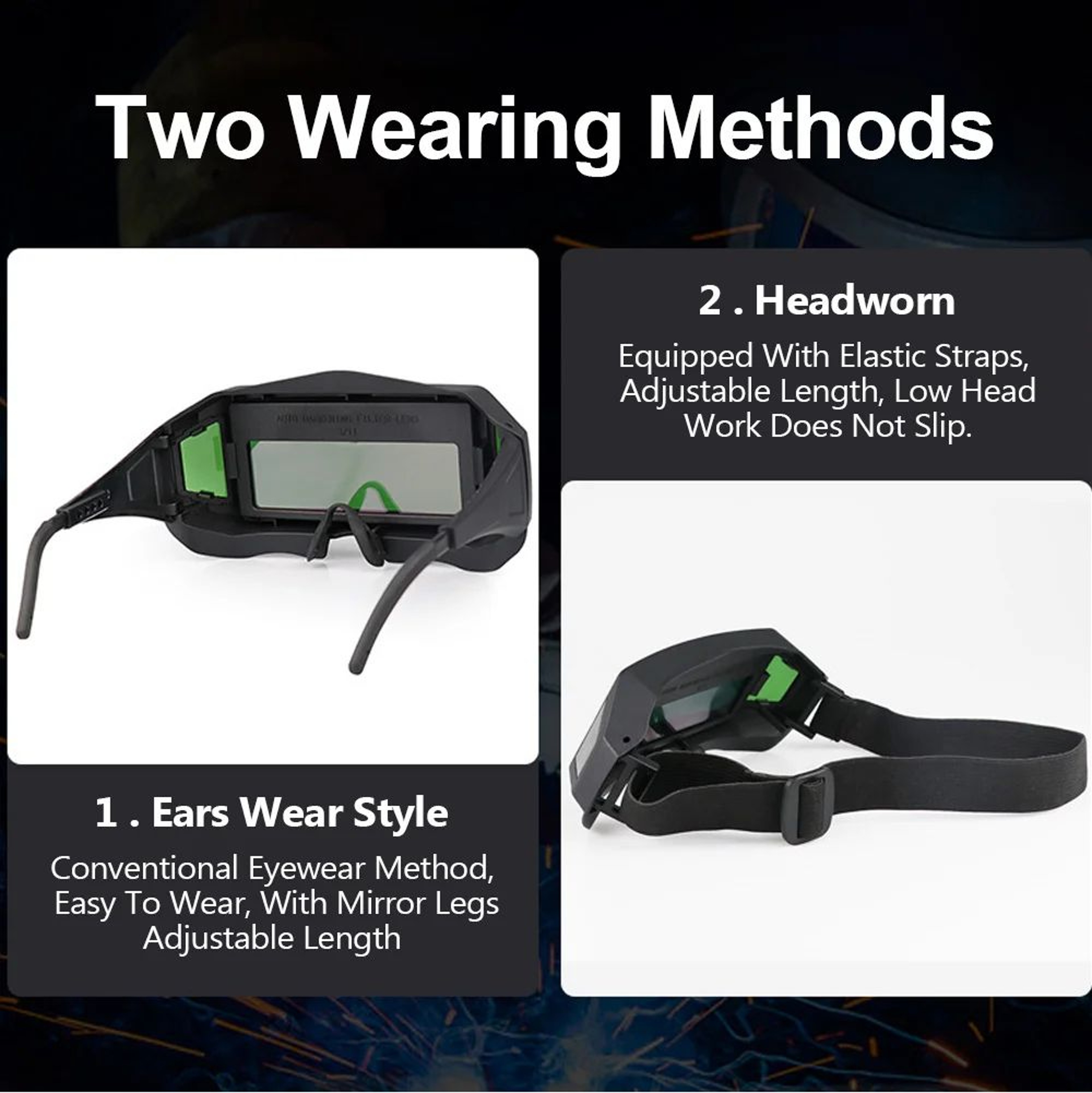 Automatic Darkening Welding Glasses For TIG MIG And MMA Welding 7